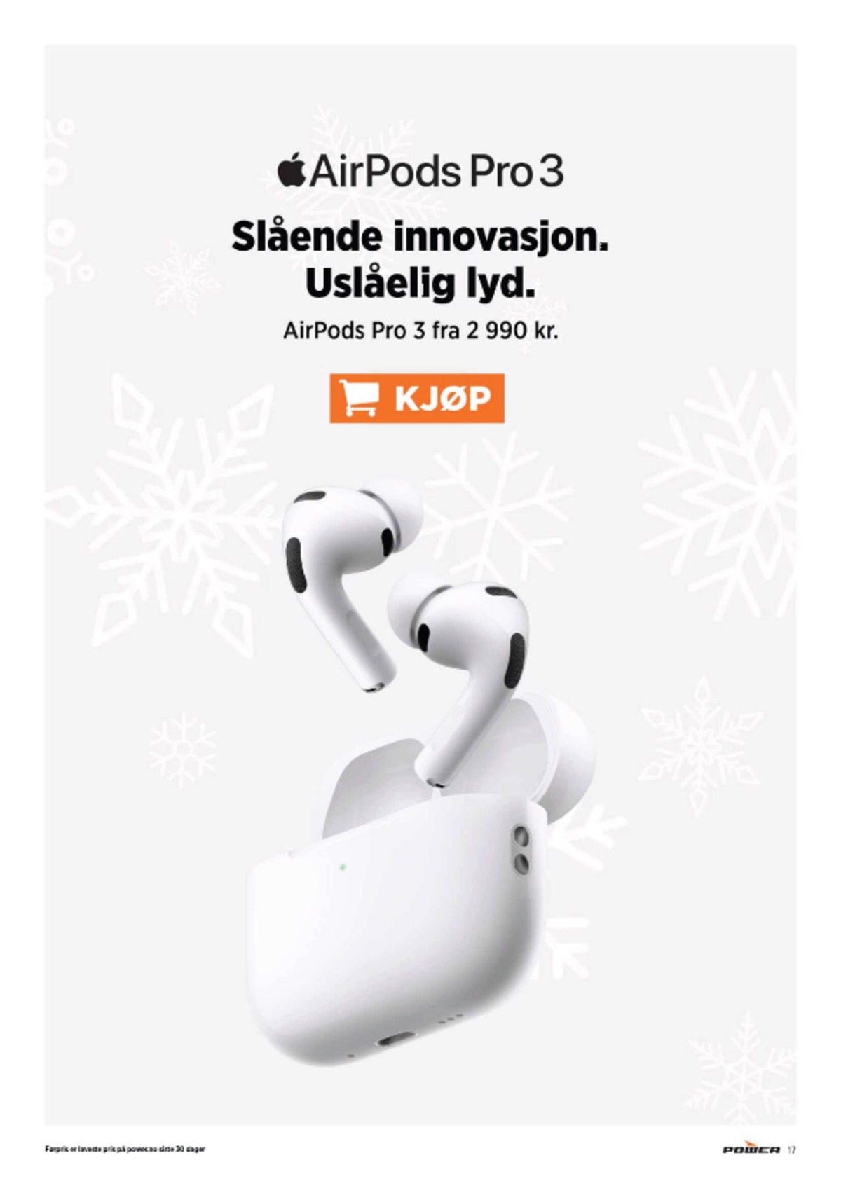 Se Power kundeavis for uge 51 på Tilbudsuken.no. Se gode tilbud på mange varer. Les kundeavisen her! Side 17