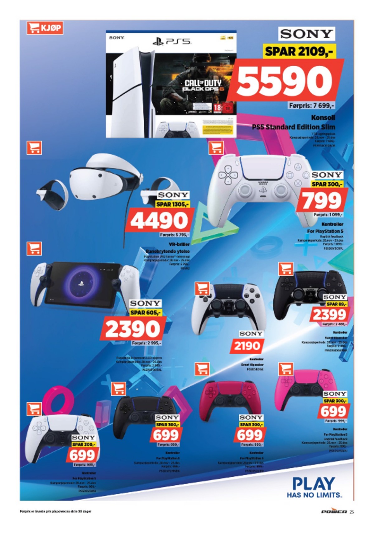 Se Power kundeavis for uge 51 på Tilbudsuken.no. Se gode tilbud på mange varer. Les kundeavisen her! Side 25