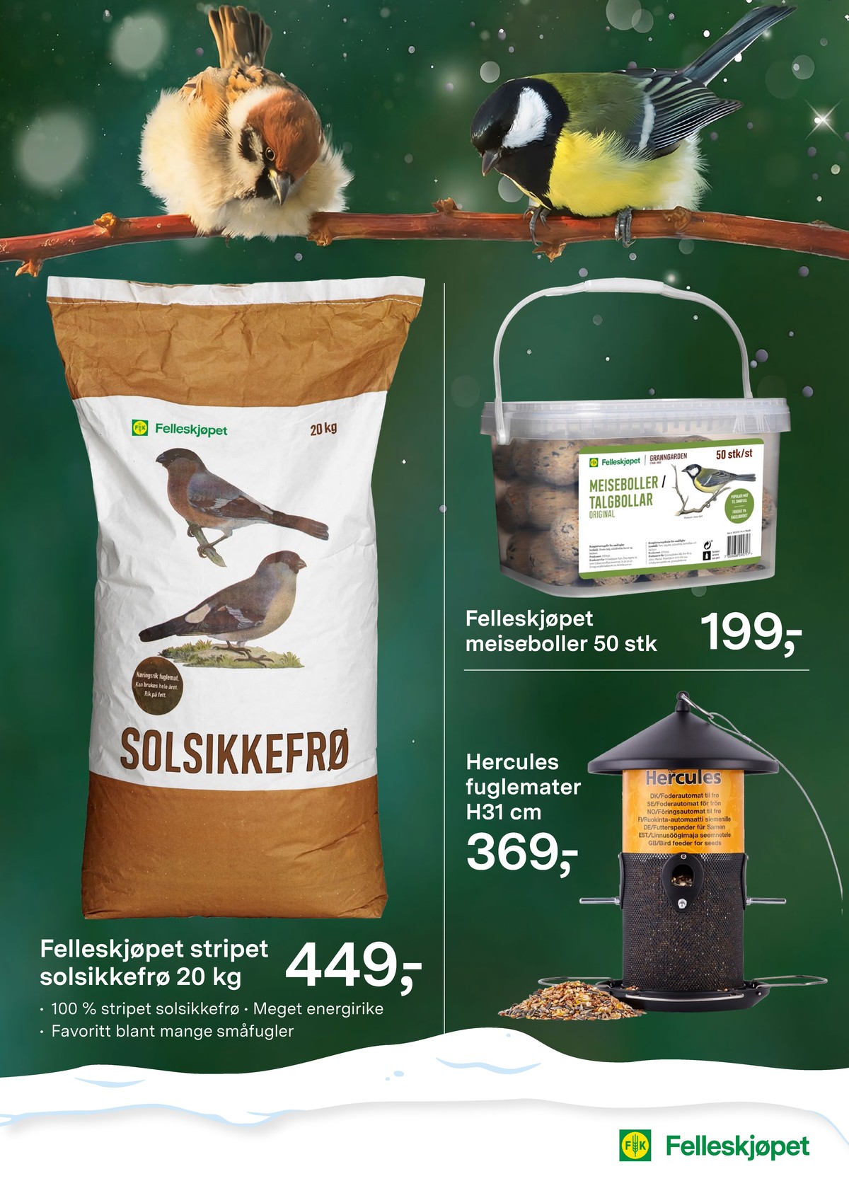 Se Felleskjøpet kundeavis for uge 52 på Tilbudsuken.no. Se gode tilbud på mange varer. Les kundeavisen her! Side 2