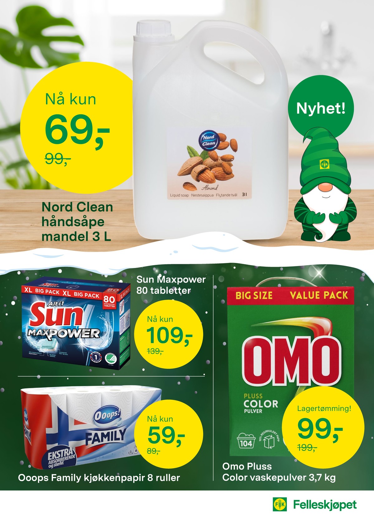 Se Felleskjøpet kundeavis for uge 52 på Tilbudsuken.no. Se gode tilbud på mange varer. Les kundeavisen her! Side 13