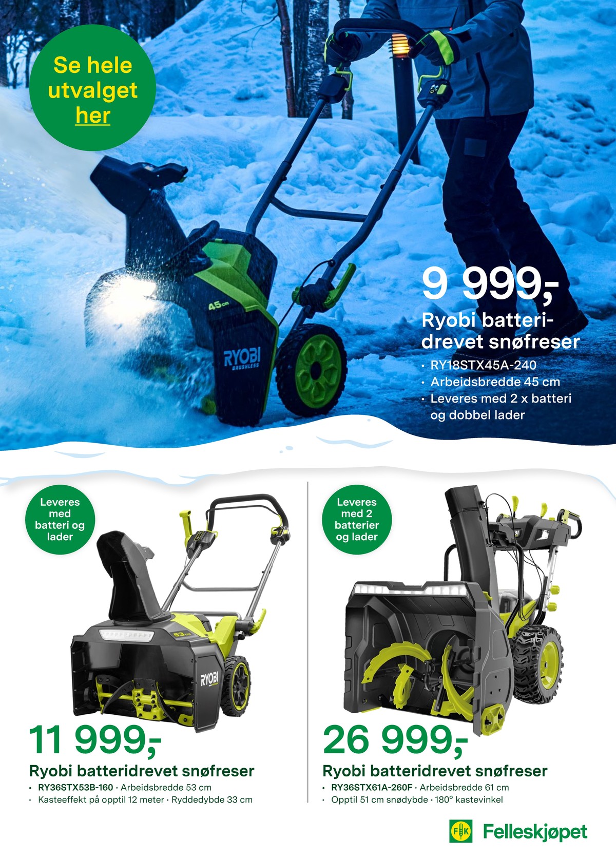 Se Felleskjøpet kundeavis for uge 52 på Tilbudsuken.no. Se gode tilbud på mange varer. Les kundeavisen her! Side 7