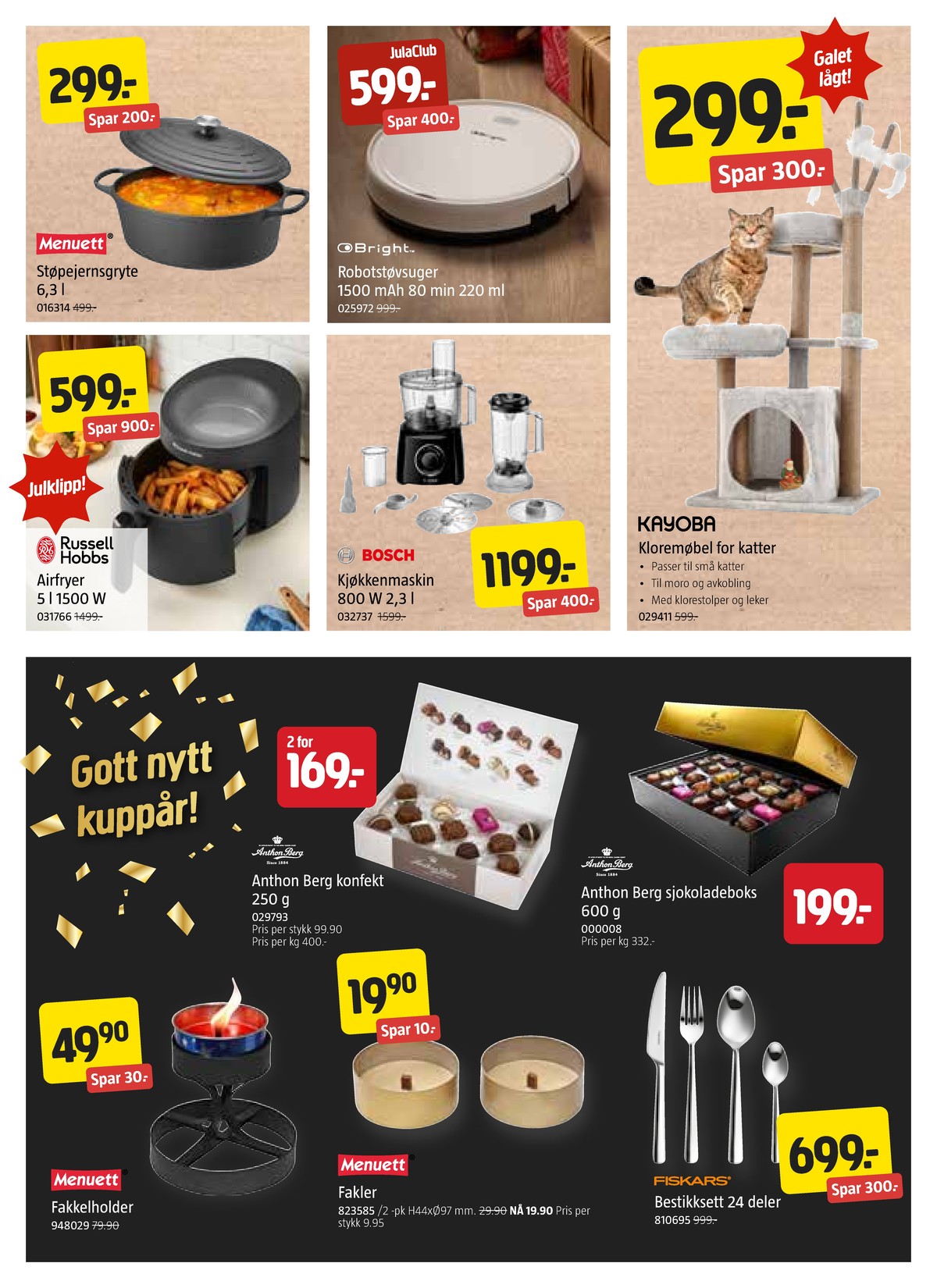 Se Jula kundeavis for uge 52 på Tilbudsuken.no. Se gode tilbud på mange varer. Les kundeavisen her! Side 3