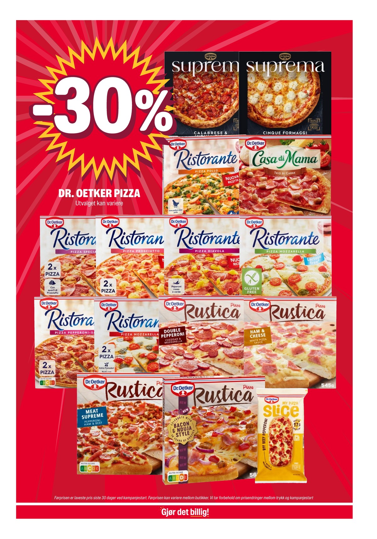 Se Coop Extra kundeavis for uke 52 på Tilbudsuken.no. Se gode tilbud på mange varer, f.eks. suprema cinque formaggi dr oetker eller pizza pepperoni salame ristorante. Les kundeavisen her! Side 22