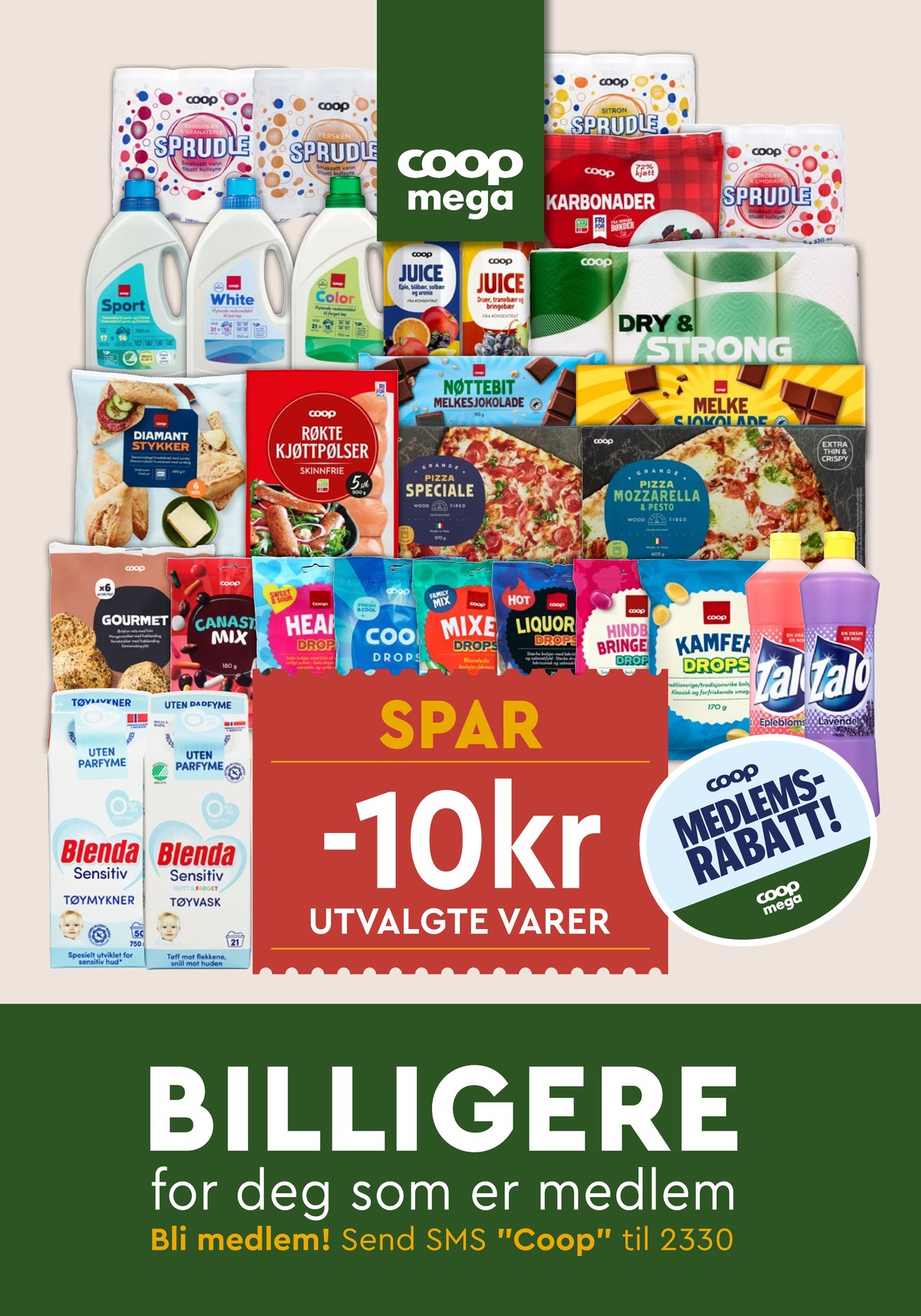 Se Coop Mega kundeavis for uge 52 på Tilbudsuken.no. Se gode tilbud på mange varer. Les kundeavisen her! Side 16