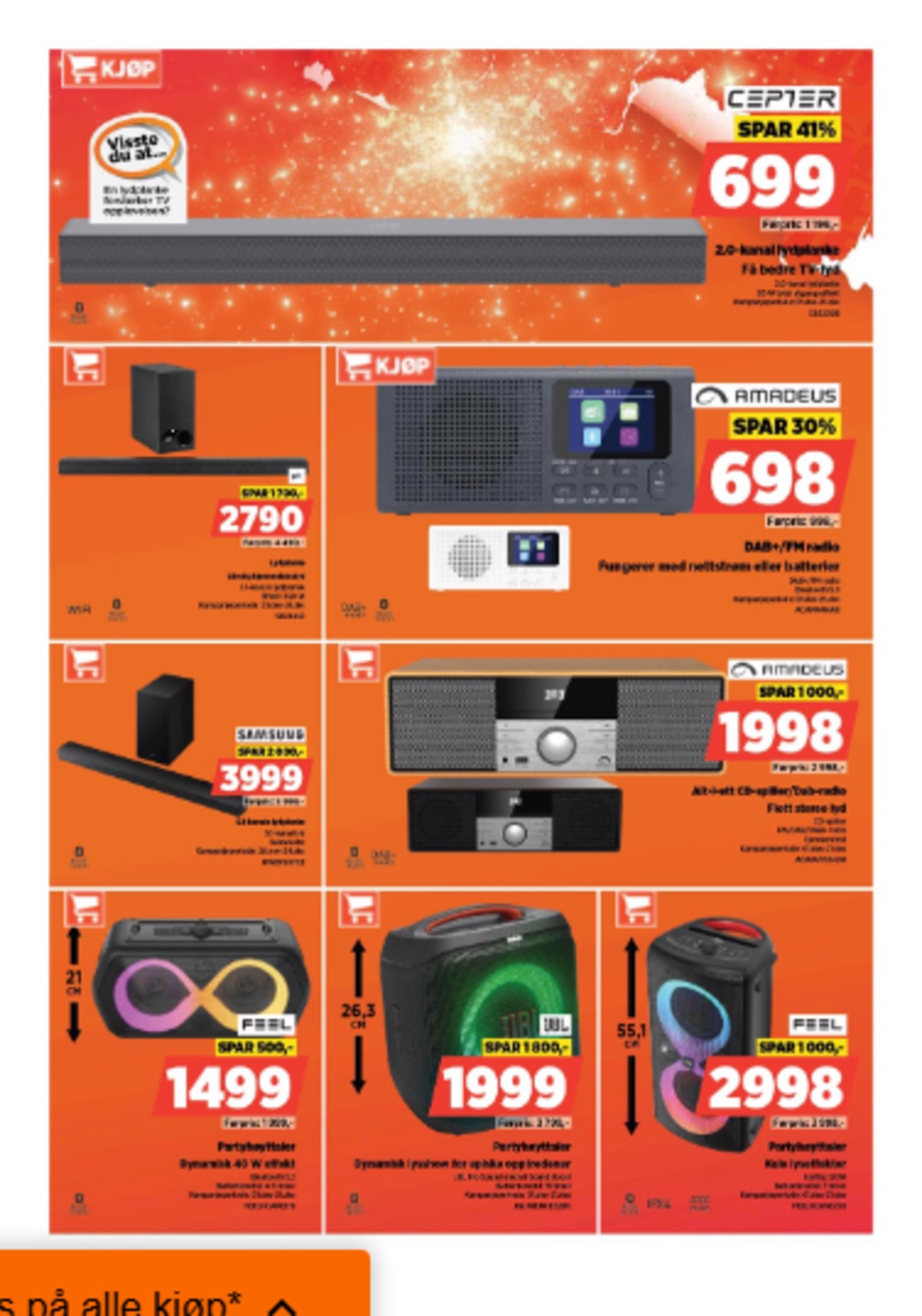 Se Power kundeavis for uge 52 på Tilbudsuken.no. Se gode tilbud på mange varer. Les kundeavisen her! Side 18