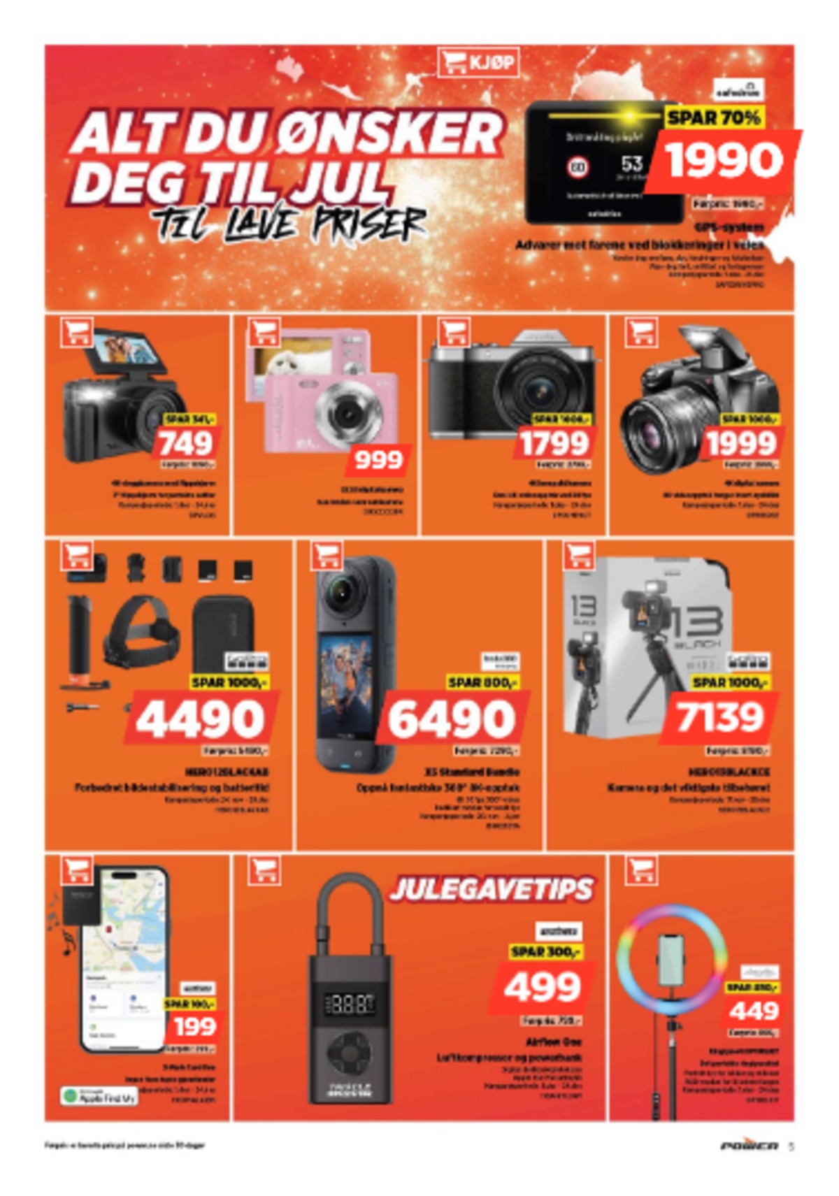 Se Power kundeavis for uge 52 på Tilbudsuken.no. Se gode tilbud på mange varer. Les kundeavisen her! Side 5