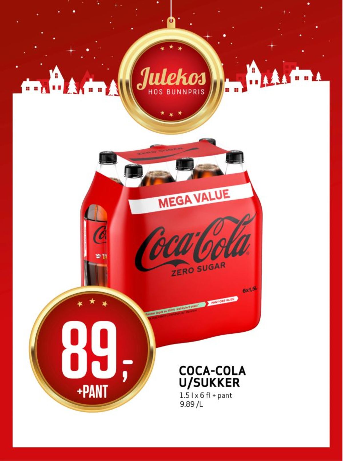 Se Bunnpris kundeavis for uke 52 på Tilbudsuken.no. Se gode tilbud på mange varer, f.eks. coca cola zero 6 pk. coca-cola zero eller andre varer. Les kundeavisen her! Side 5