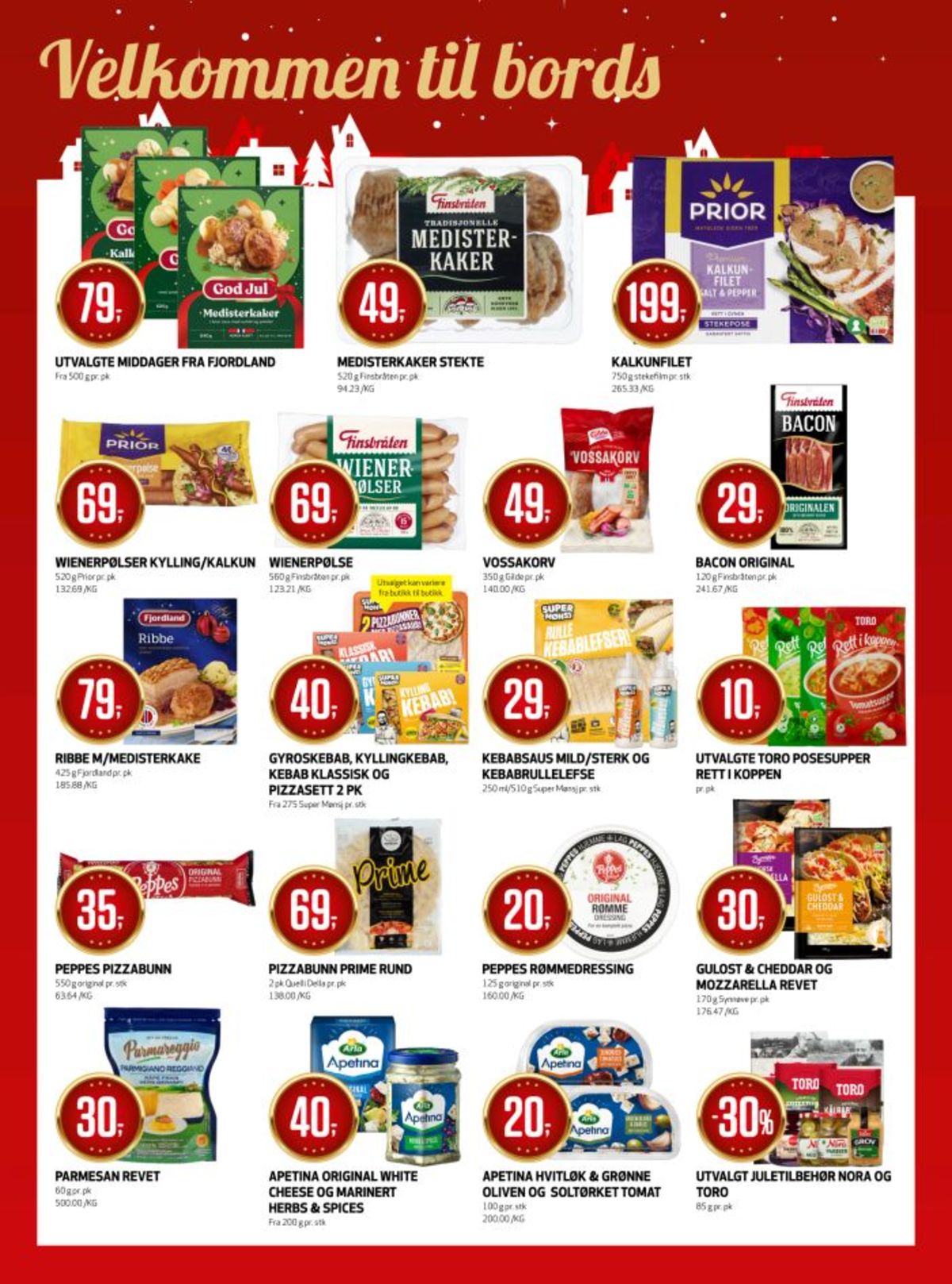Se Bunnpris kundeavis for uke 52 på Tilbudsuken.no. Se gode tilbud på mange varer, f.eks. medisterkaker fjordland eller kalkunbryst fjordland. Les kundeavisen her! Side 6