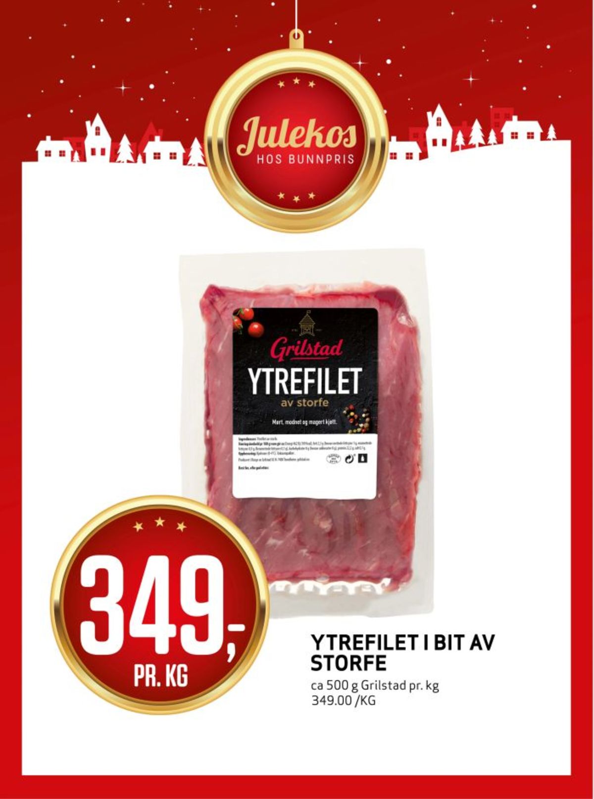 Se Bunnpris kundeavis for uke 52 på Tilbudsuken.no. Se gode tilbud på mange varer, f.eks. ytrefilet ukjent eller andre varer. Les kundeavisen her! Side 9