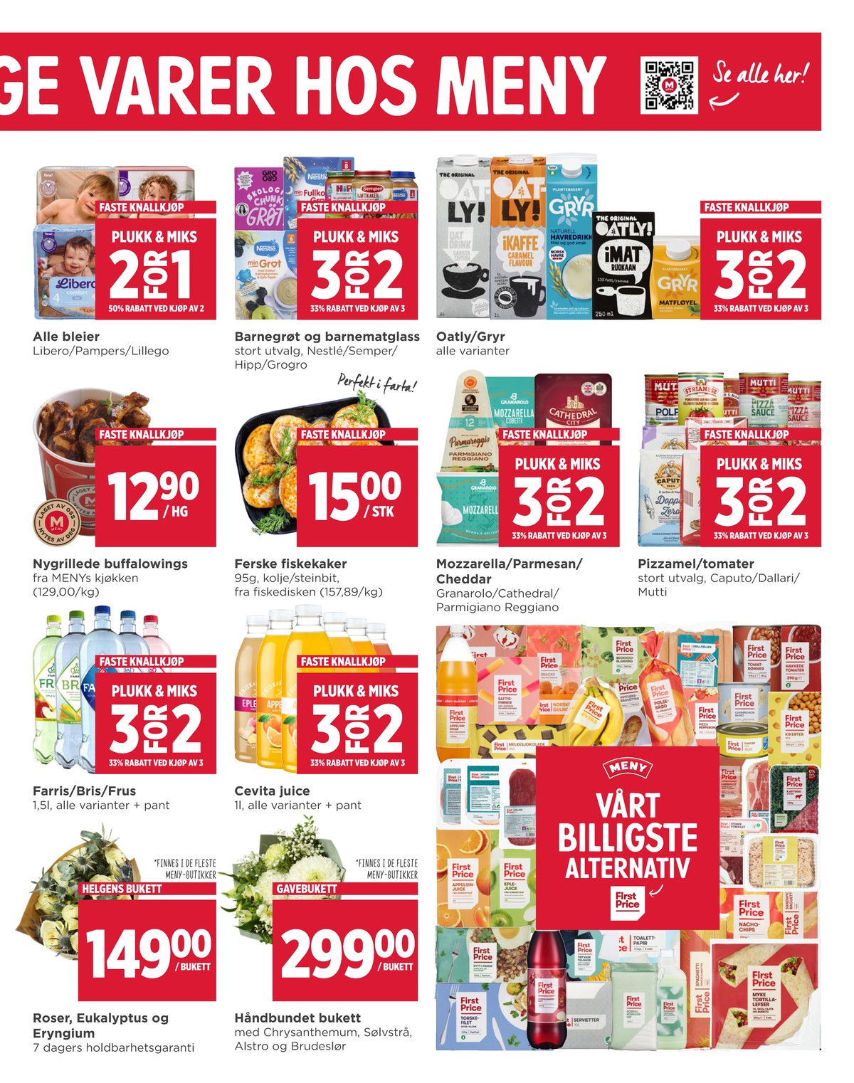 Se Meny kundeavis for uge 52 på Tilbudsuken.no. Se gode tilbud på mange varer. Les kundeavisen her! Side 9