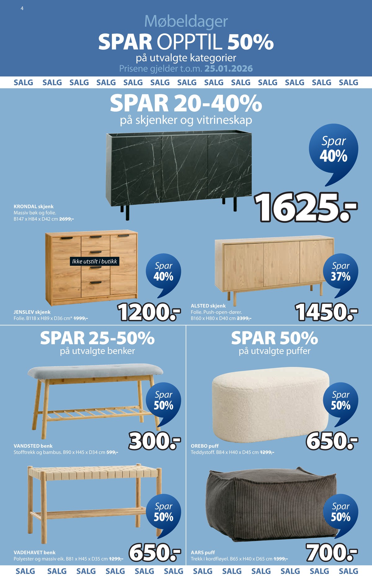 Se JYSK kundeavis for uge 1 på Tilbudsuken.no. Se gode tilbud på mange varer. Les kundeavisen her! Side 5