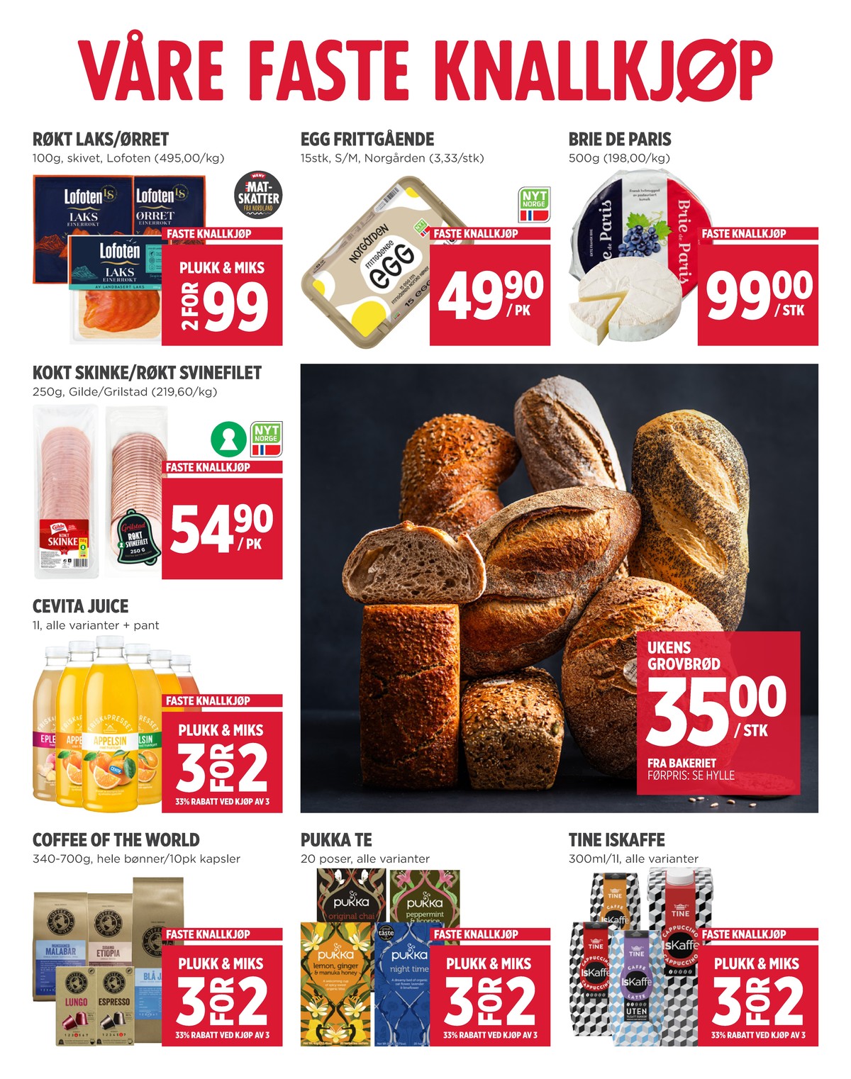 Se Meny kundeavis for uge 1 på Tilbudsuken.no. Se gode tilbud på mange varer. Les kundeavisen her! Side 6