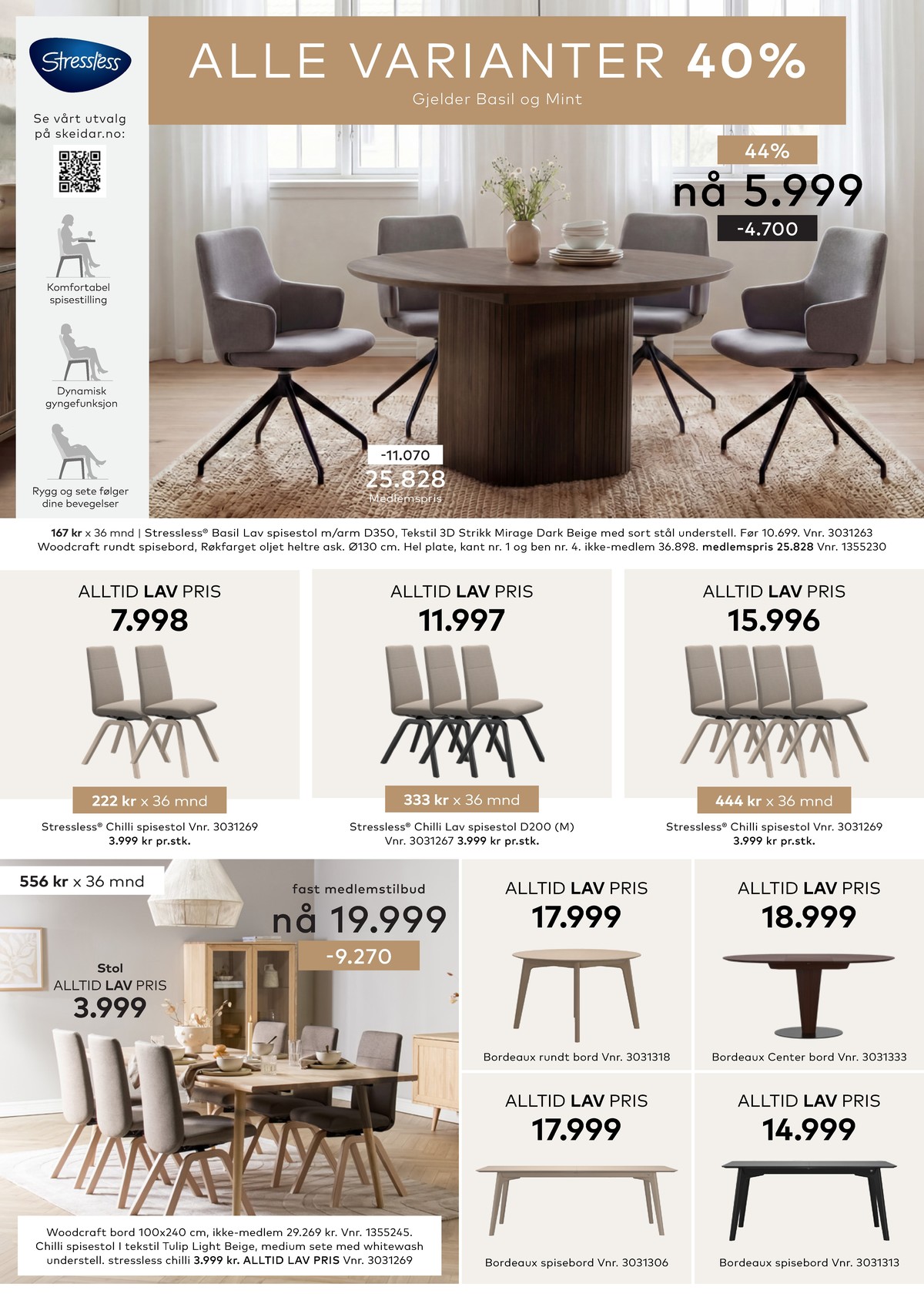 Se Skeidar kundeavis for uge 10 på Tilbudsuken.no. Se gode tilbud på mange varer. Les kundeavisen her! Side 22