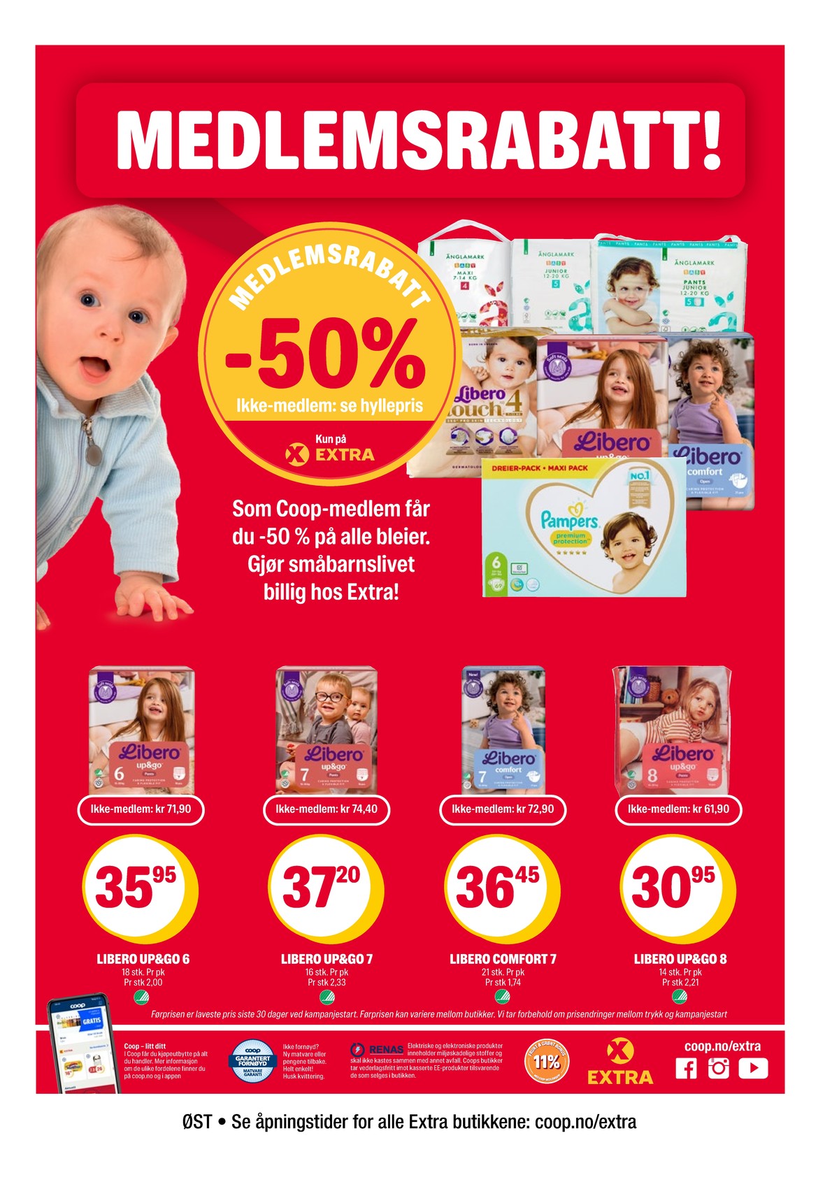 Se Coop Extra kundeavis for uge 10 på Tilbudsuken.no. Se gode tilbud på mange varer. Les kundeavisen her! Side 28