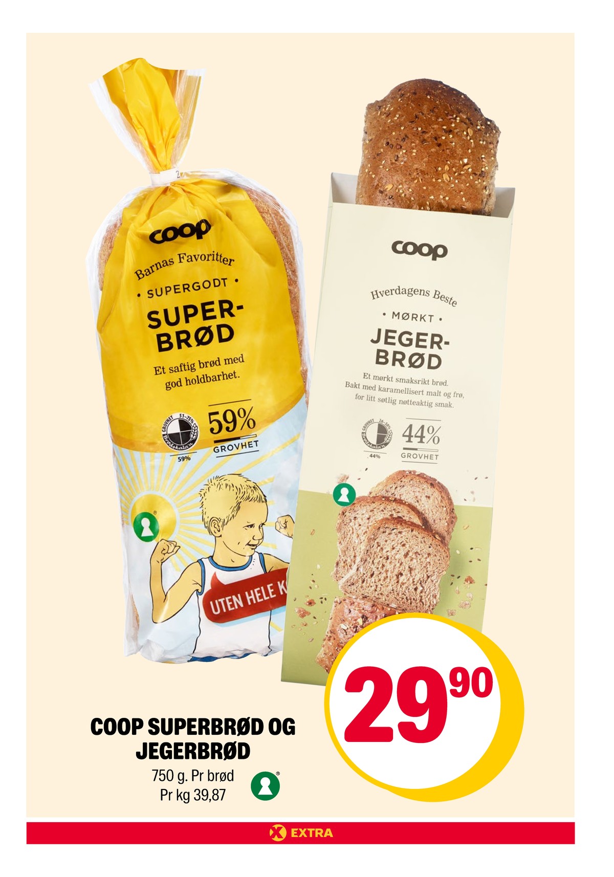 Se Coop Extra kundeavis for uge 10 på Tilbudsuken.no. Se gode tilbud på mange varer. Les kundeavisen her! Side 30