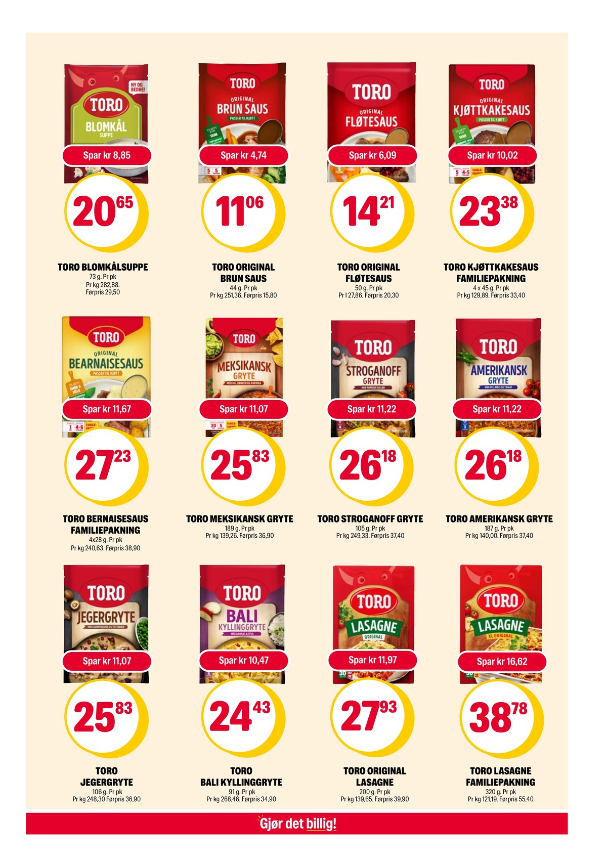 Se Coop Extra kundeavis for uge 10 på Tilbudsuken.no. Se gode tilbud på mange varer. Les kundeavisen her! Side 10