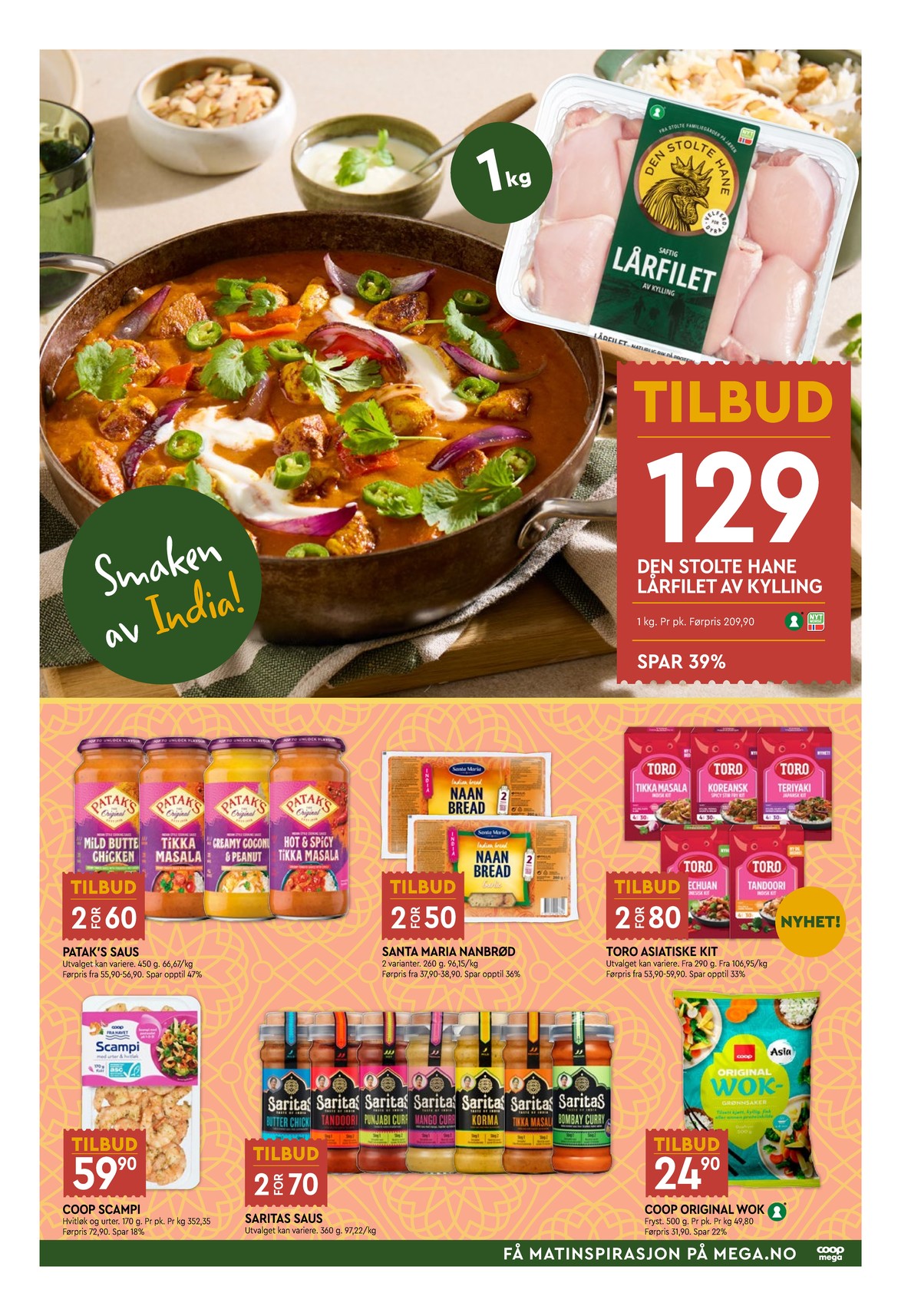 Se Coop Mega kundeavis for uge 10 på Tilbudsuken.no. Se gode tilbud på mange varer. Les kundeavisen her! Side 3