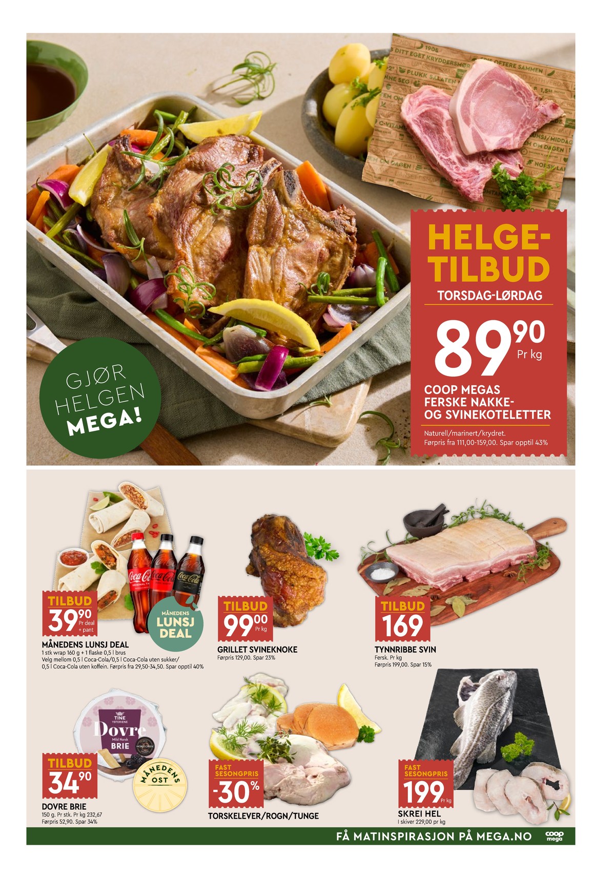 Se Coop Mega kundeavis for uge 10 på Tilbudsuken.no. Se gode tilbud på mange varer. Les kundeavisen her! Side 5