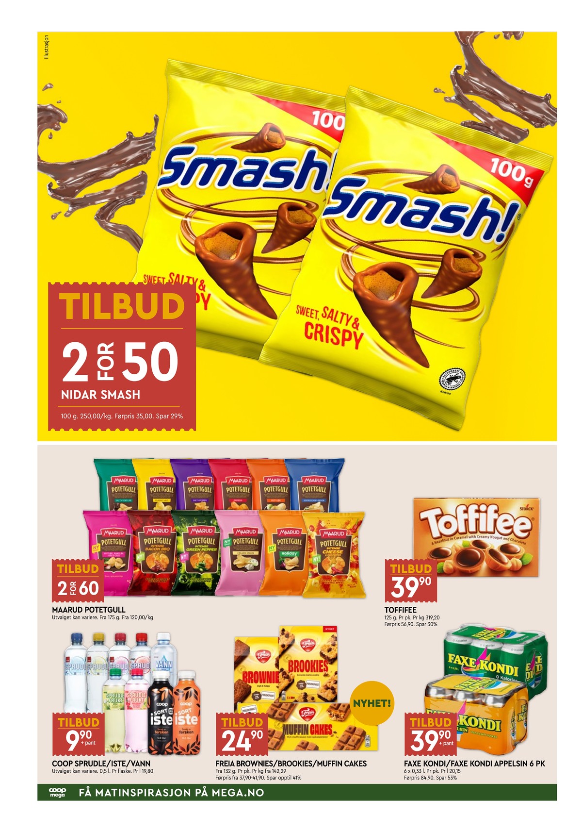 Se Coop Mega kundeavis for uge 10 på Tilbudsuken.no. Se gode tilbud på mange varer. Les kundeavisen her! Side 6