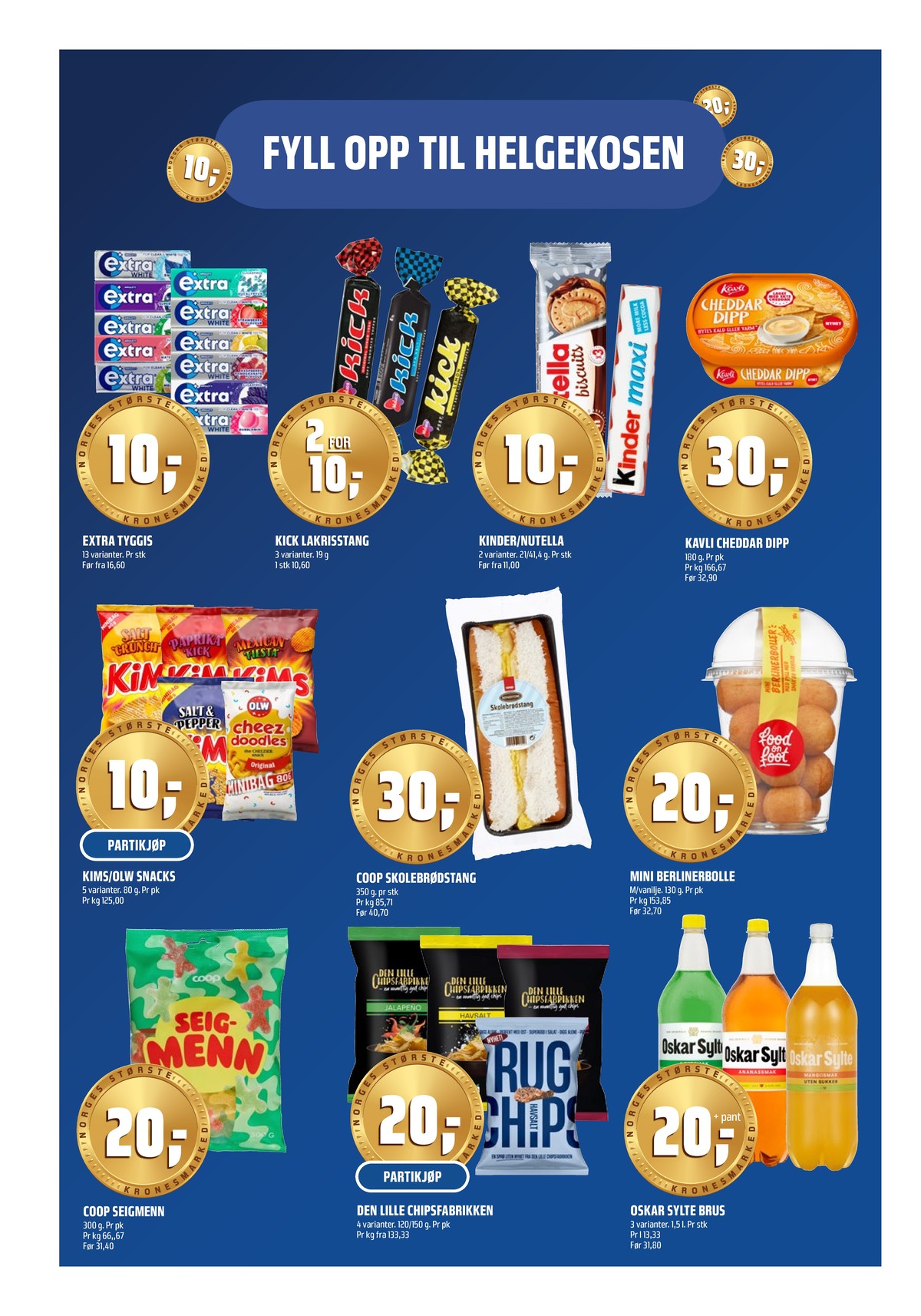 Se Coop Obs kundeavis for uge 10 på Tilbudsuken.no. Se gode tilbud på mange varer. Les kundeavisen her! Side 12