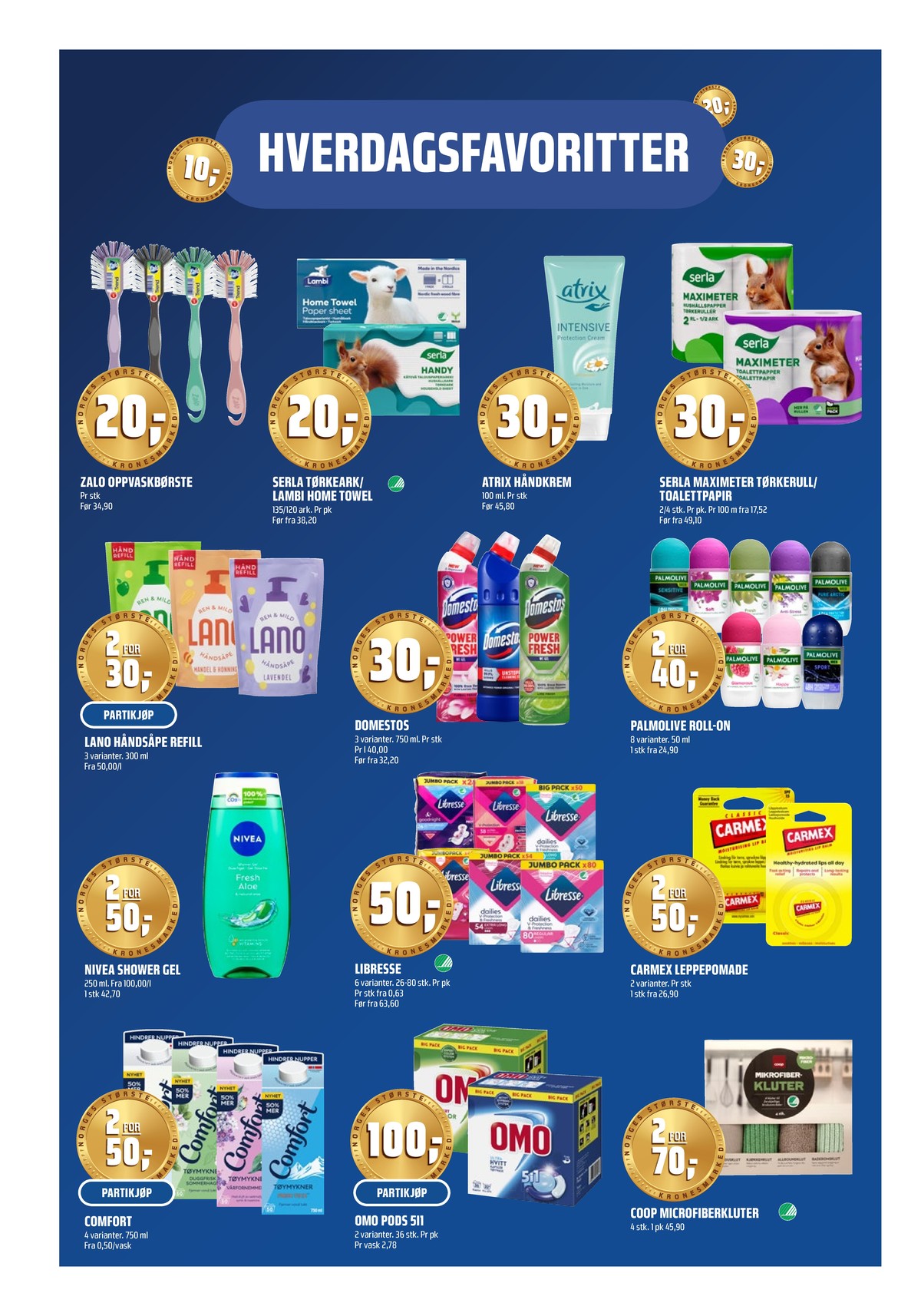 Se Coop Obs kundeavis for uge 10 på Tilbudsuken.no. Se gode tilbud på mange varer. Les kundeavisen her! Side 14