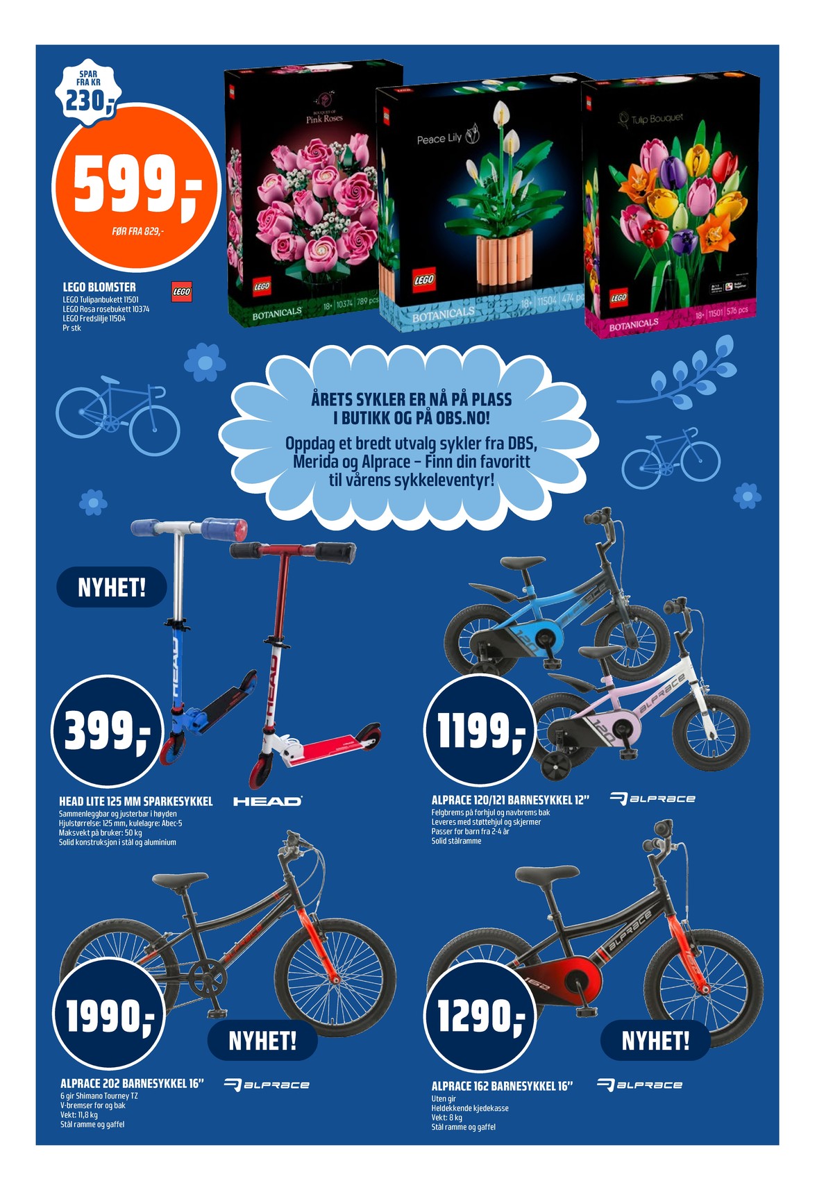 Se Coop Obs kundeavis for uge 10 på Tilbudsuken.no. Se gode tilbud på mange varer. Les kundeavisen her! Side 21