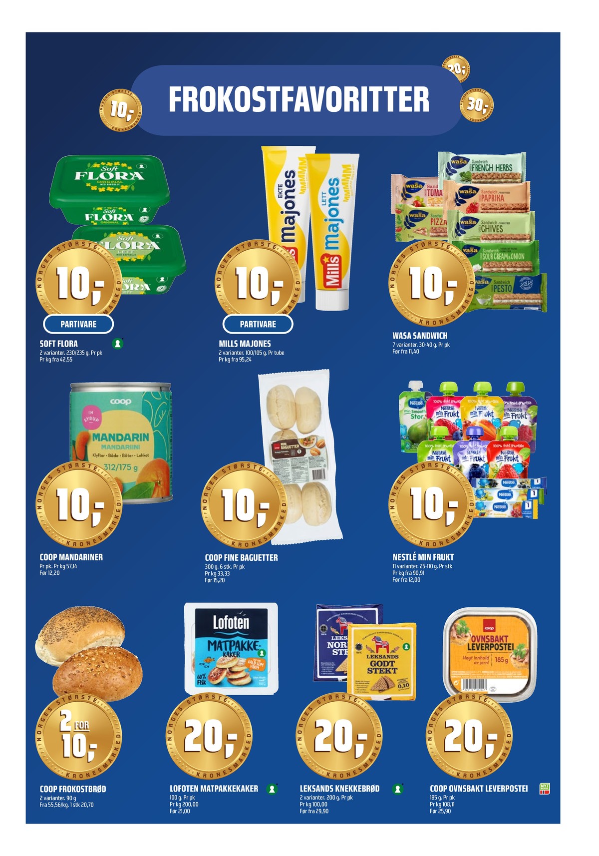 Se Coop Obs kundeavis for uge 10 på Tilbudsuken.no. Se gode tilbud på mange varer. Les kundeavisen her! Side 7
