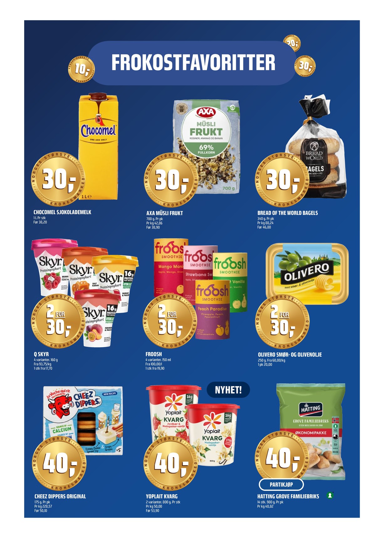 Se Coop Obs kundeavis for uge 10 på Tilbudsuken.no. Se gode tilbud på mange varer. Les kundeavisen her! Side 10