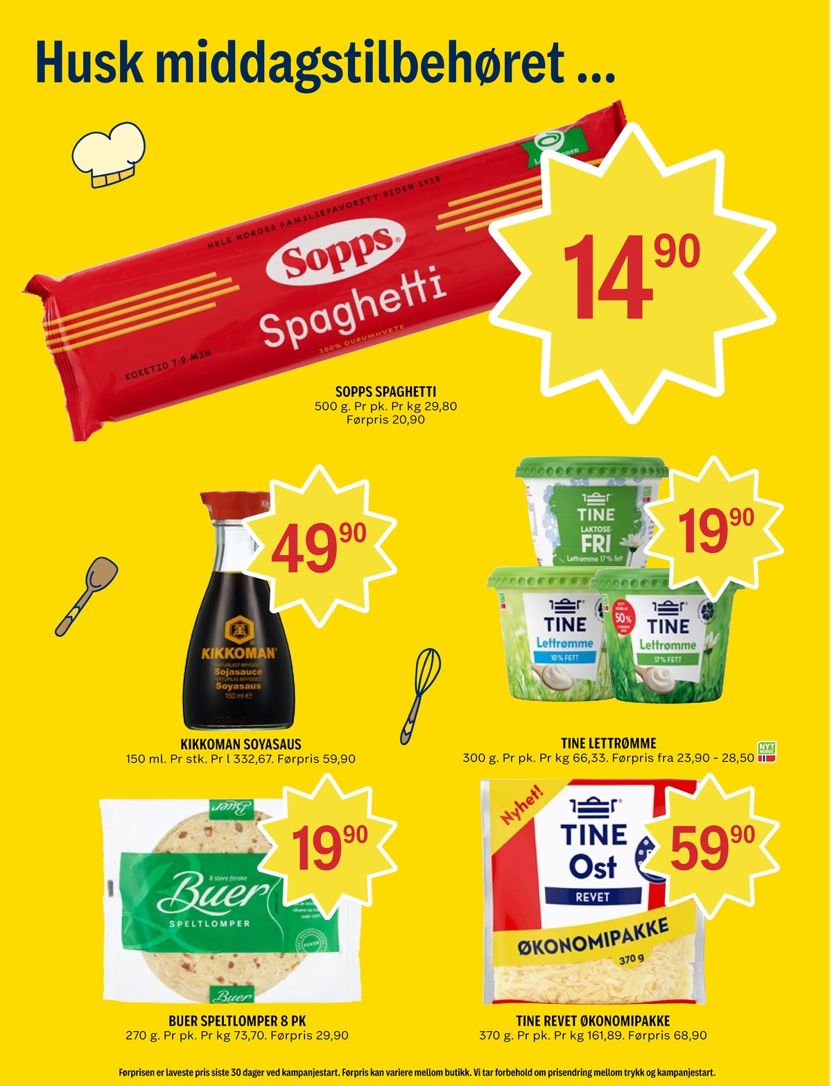 Se Coop Prix kundeavis for uke 10 på Tilbudsuken.no. Se gode tilbud på mange varer, f.eks. revet ost tine eller lomper buer. Les kundeavisen her! Side 4