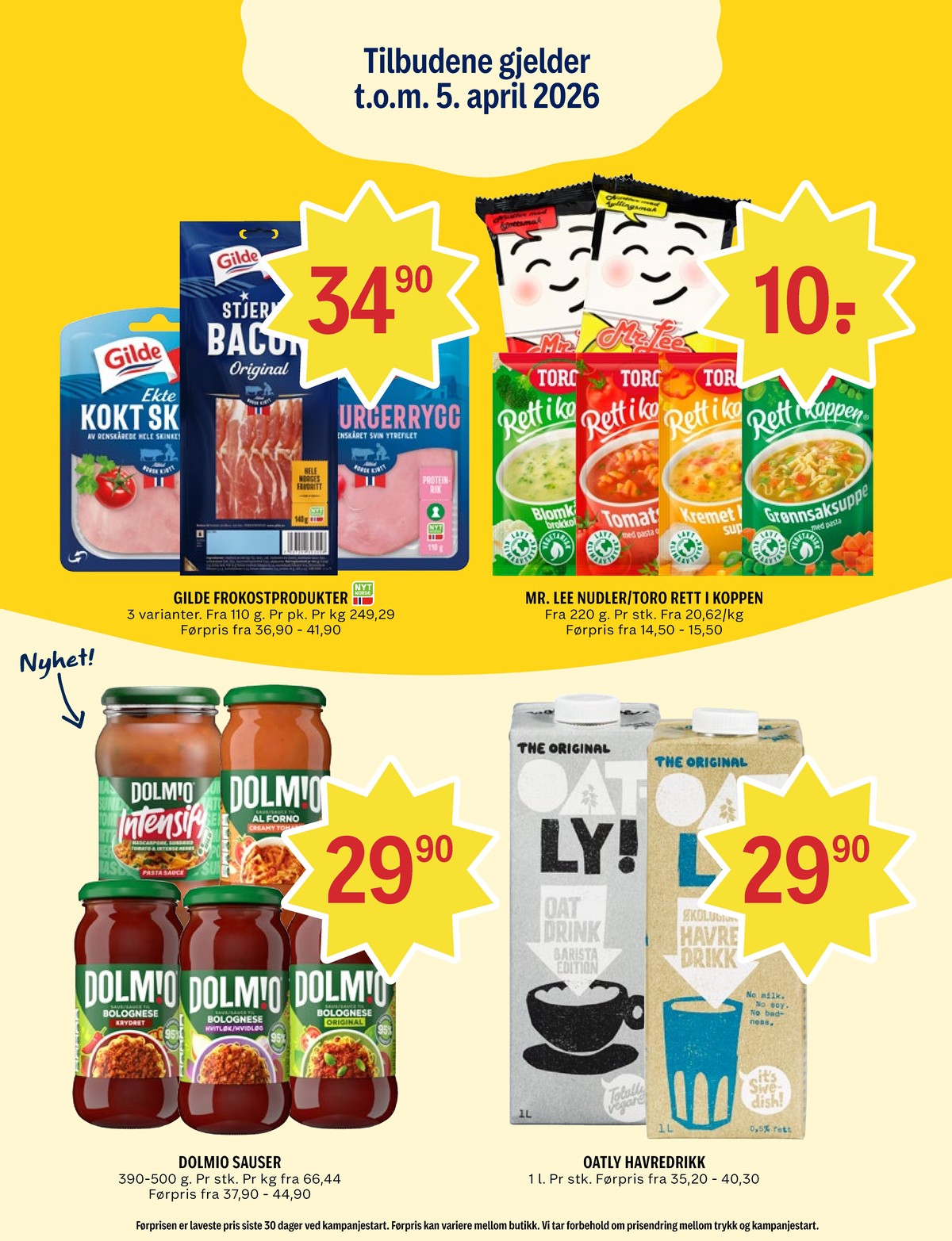 Se Coop Prix kundeavis for uke 10 på Tilbudsuken.no. Se gode tilbud på mange varer, f.eks. kokt skinke gilde eller bacon gilde. Les kundeavisen her! Side 10