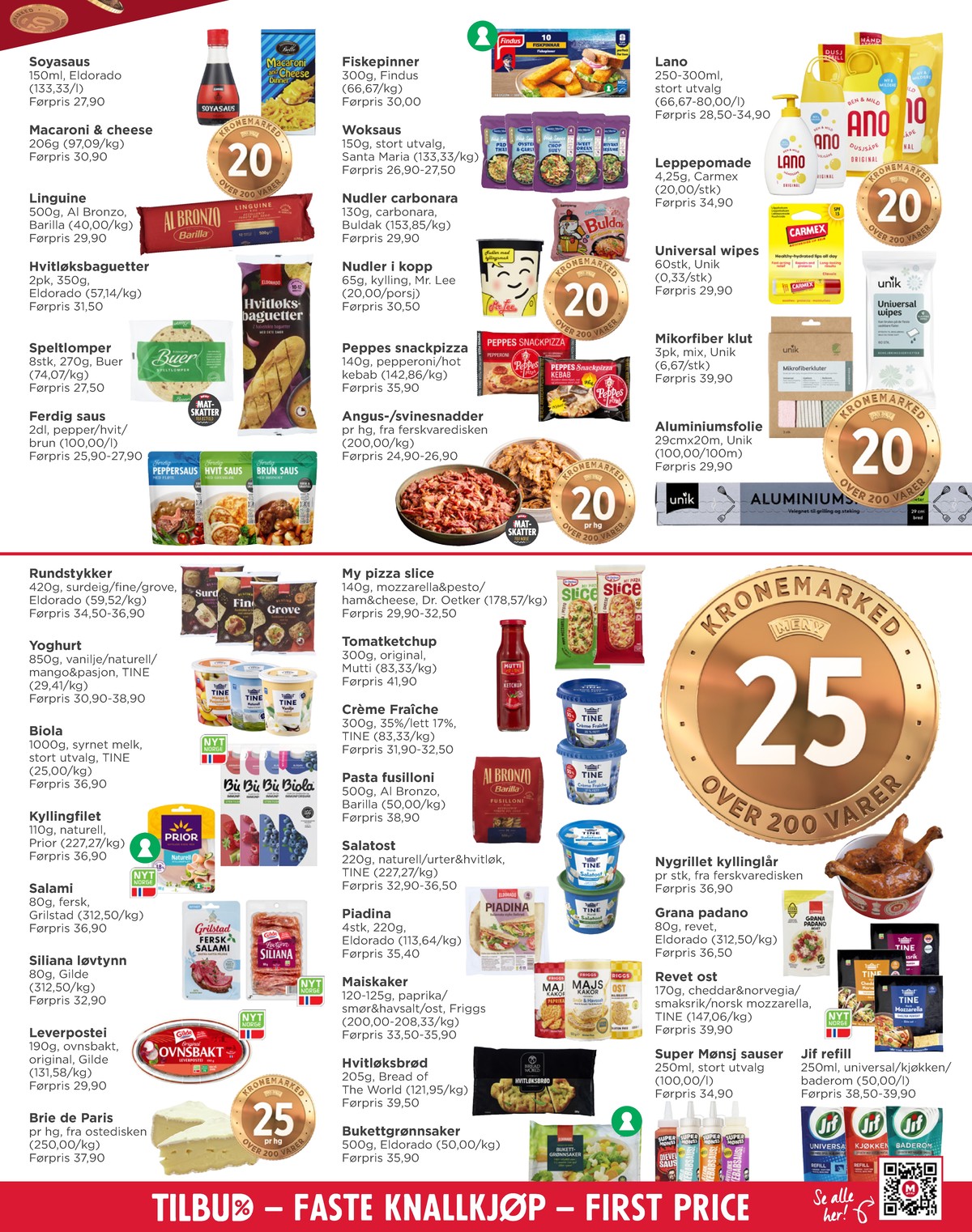 Se Meny kundeavis for uge 10 på Tilbudsuken.no. Se gode tilbud på mange varer. Les kundeavisen her! Side 5