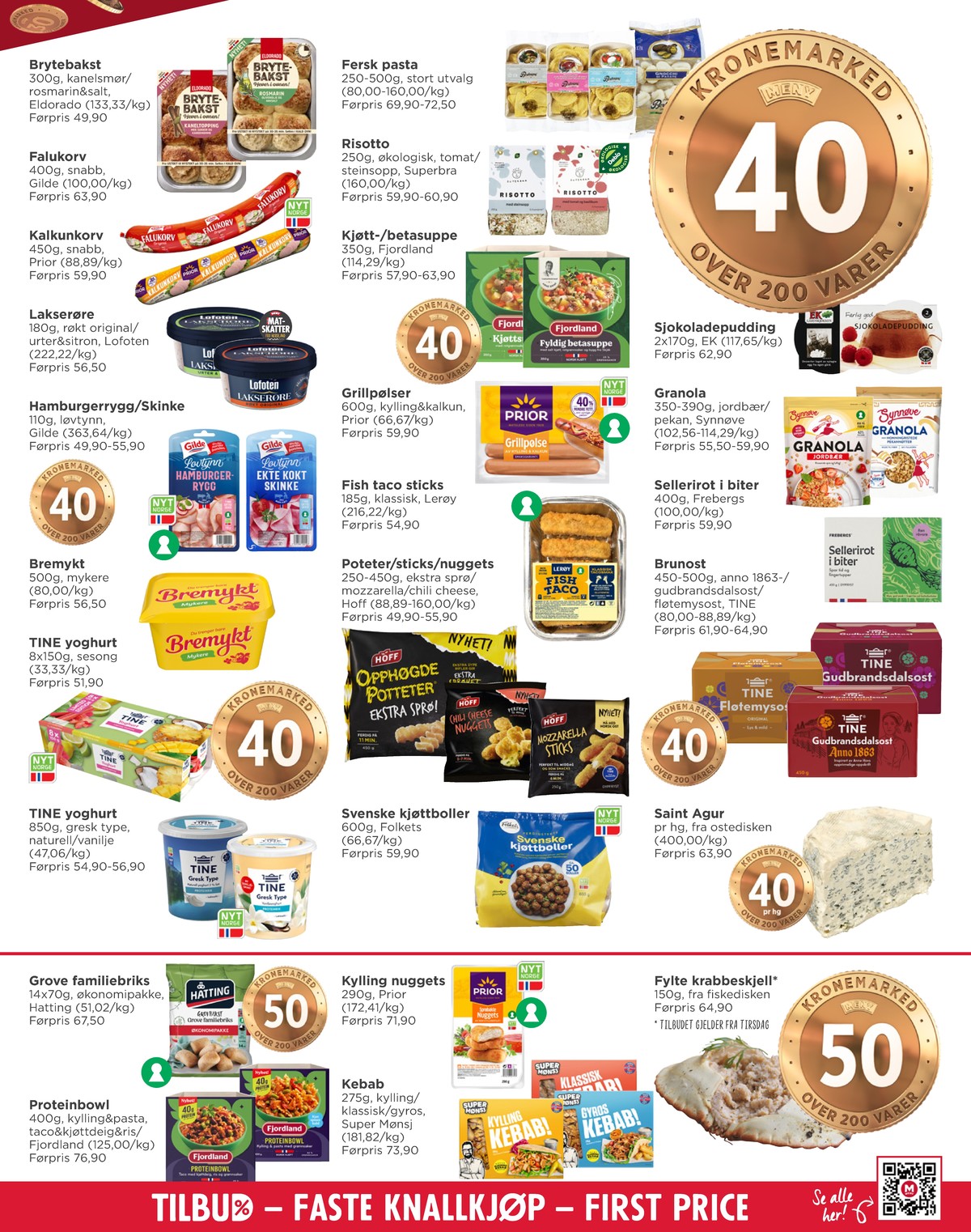 Se Meny kundeavis for uge 10 på Tilbudsuken.no. Se gode tilbud på mange varer. Les kundeavisen her! Side 7