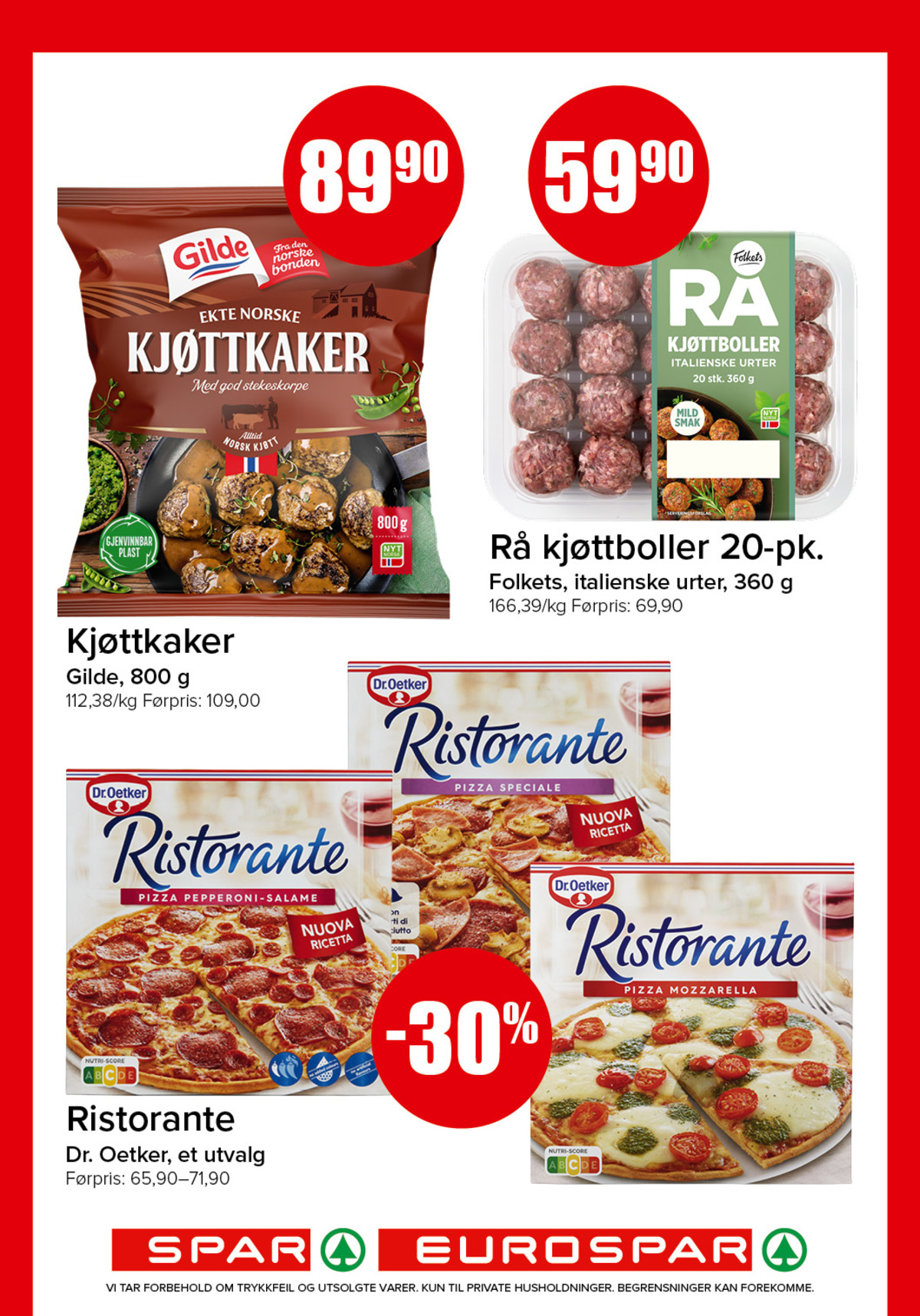 Se Spar - Eurospar kundeavis for uke 10 på Tilbudsuken.no. Se gode tilbud på mange varer, f.eks. kjøttboller folkets eller kjøttkaker gilde. Les kundeavisen her! Side 5