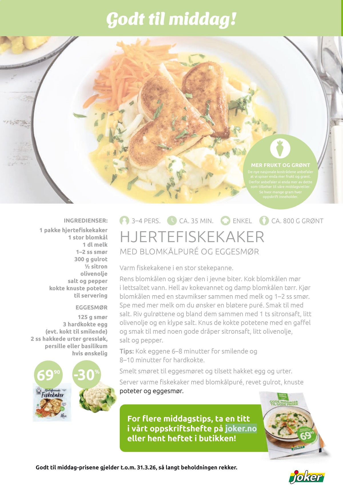 Se Joker kundeavis for uge 10 på Tilbudsuken.no. Se gode tilbud på mange varer. Les kundeavisen her! Side 11