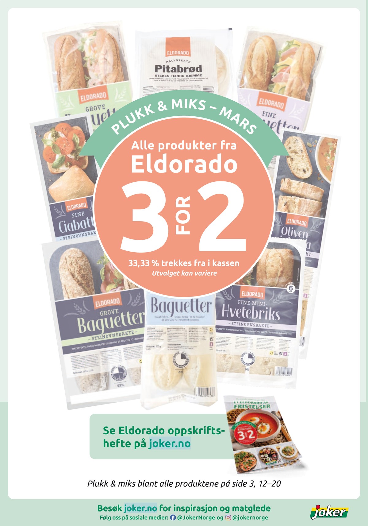 Se Joker kundeavis for uge 10 på Tilbudsuken.no. Se gode tilbud på mange varer. Les kundeavisen her! Side 12