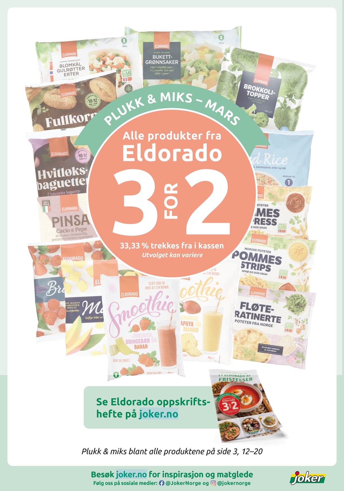 Se Joker kundeavis for uge 10 på Tilbudsuken.no. Se gode tilbud på mange varer. Les kundeavisen her! Side 13