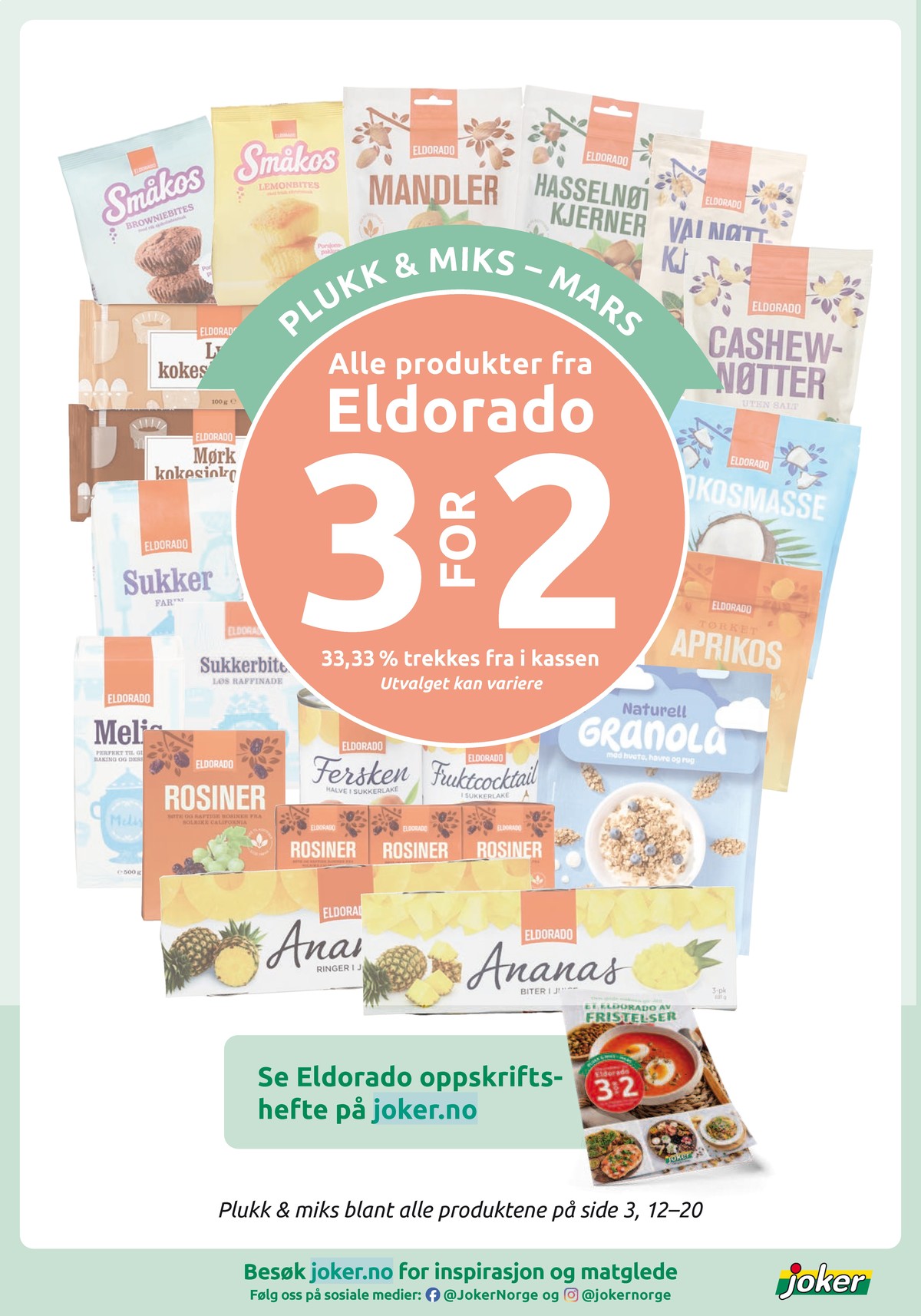 Se Joker kundeavis for uge 10 på Tilbudsuken.no. Se gode tilbud på mange varer. Les kundeavisen her! Side 14