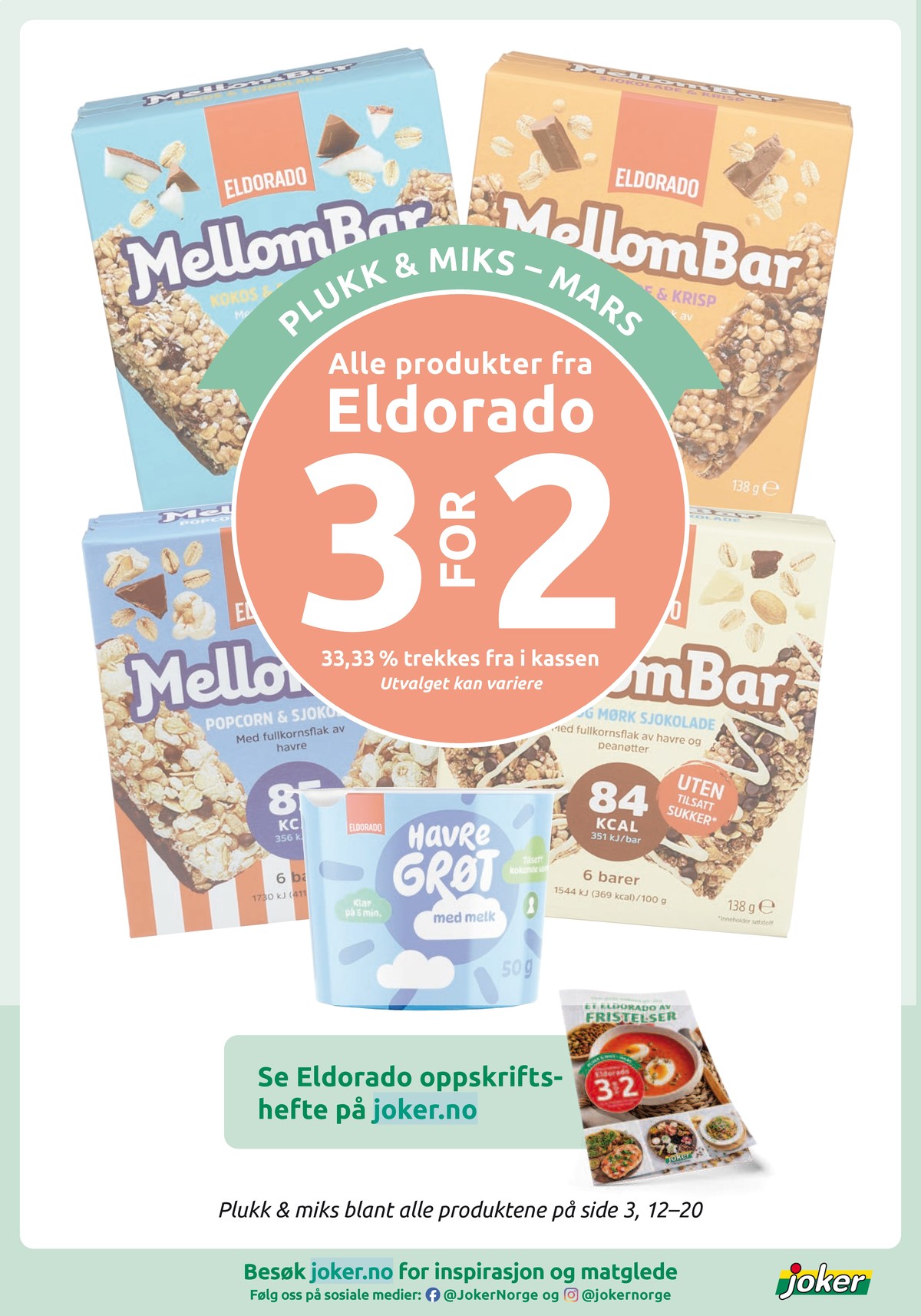 Se Joker kundeavis for uge 10 på Tilbudsuken.no. Se gode tilbud på mange varer. Les kundeavisen her! Side 18