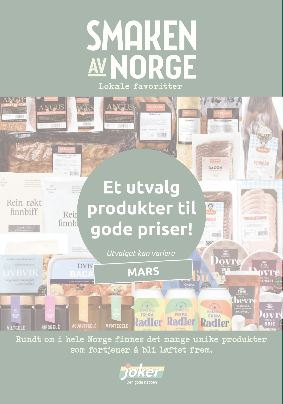 Se Joker kundeavis for uge 10 på Tilbudsuken.no. Se gode tilbud på mange varer. Les kundeavisen her! Side 21