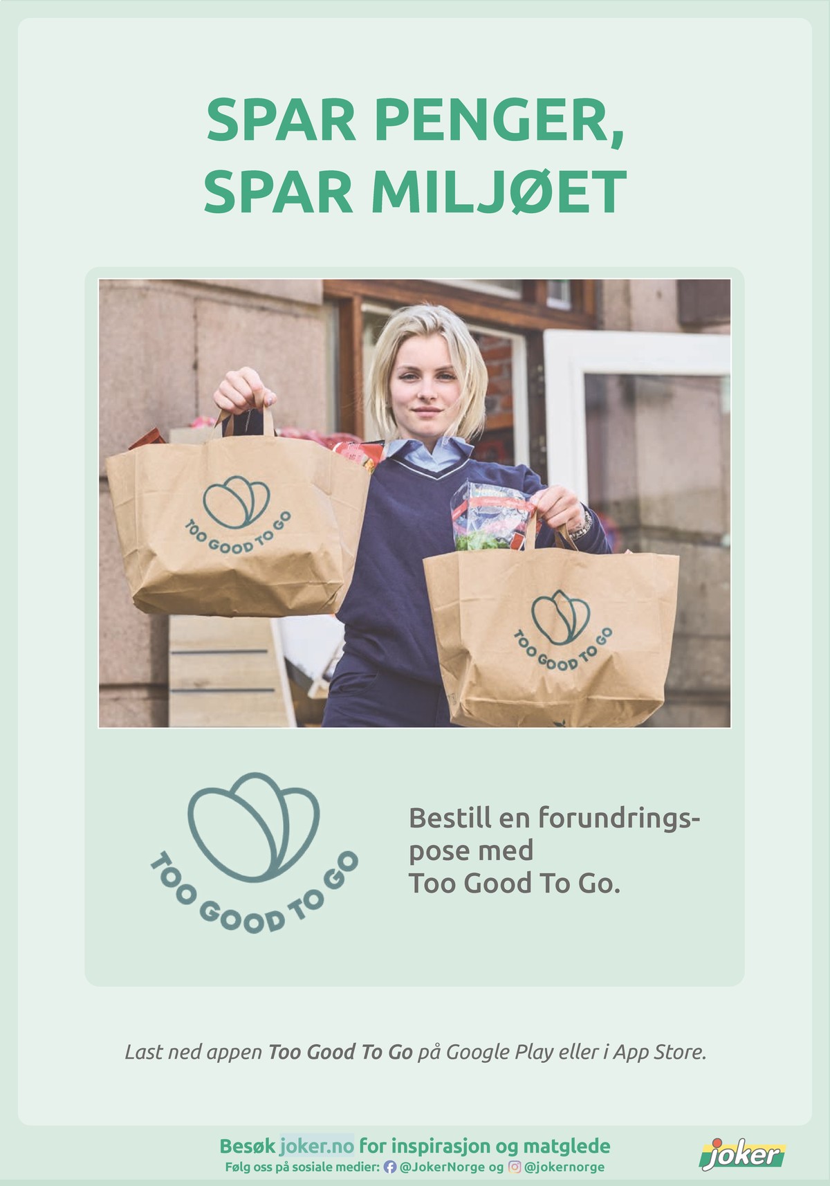 Se Joker kundeavis for uge 10 på Tilbudsuken.no. Se gode tilbud på mange varer. Les kundeavisen her! Side 27