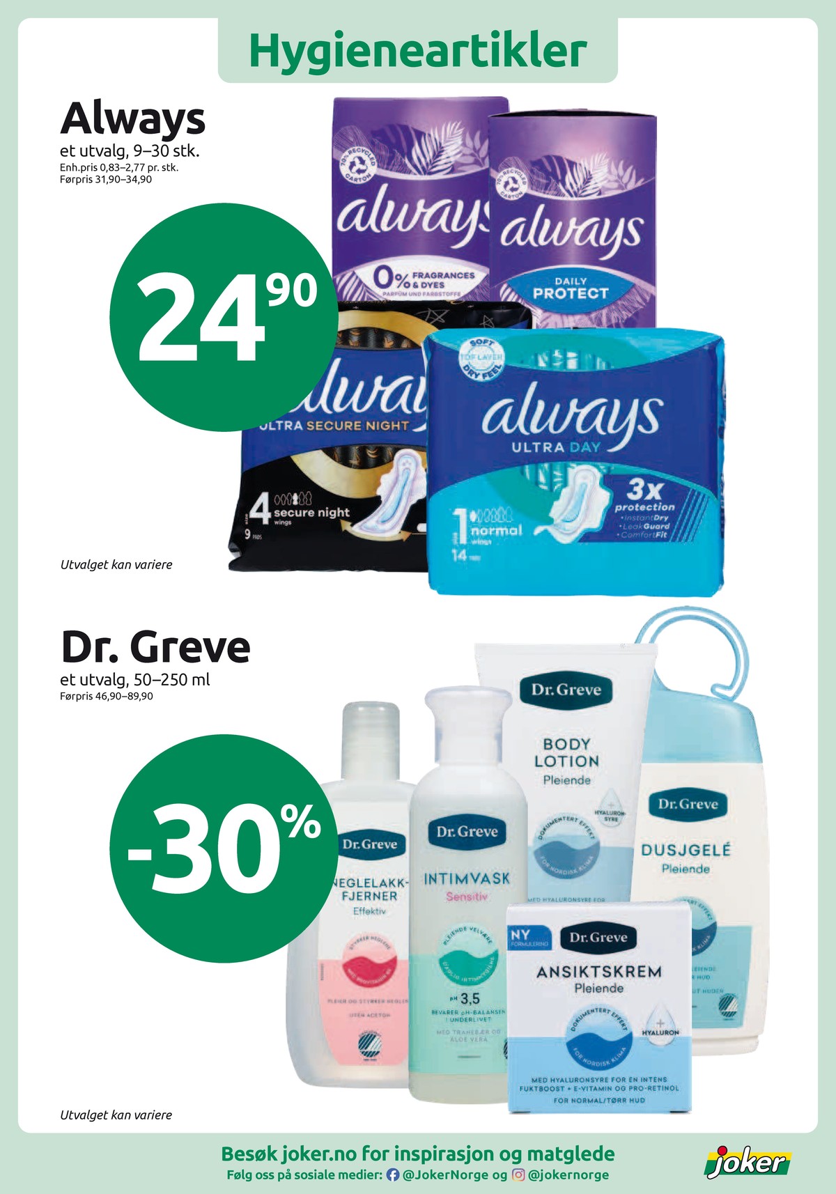 Se Joker kundeavis for uge 10 på Tilbudsuken.no. Se gode tilbud på mange varer. Les kundeavisen her! Side 8