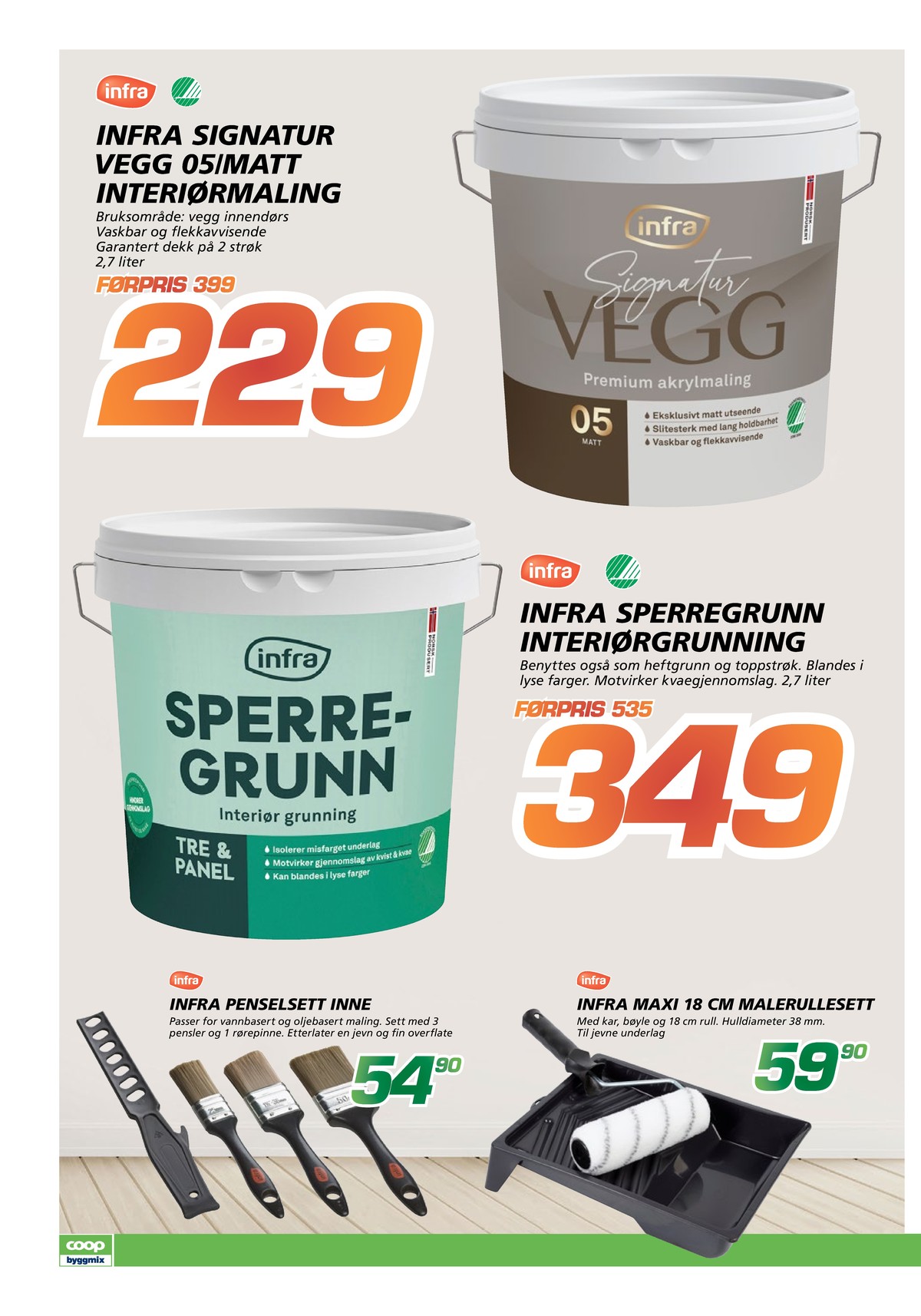 Se Coop Byggmix kundeavis for uge 10 på Tilbudsuken.no. Se gode tilbud på mange varer. Les kundeavisen her! Side 2