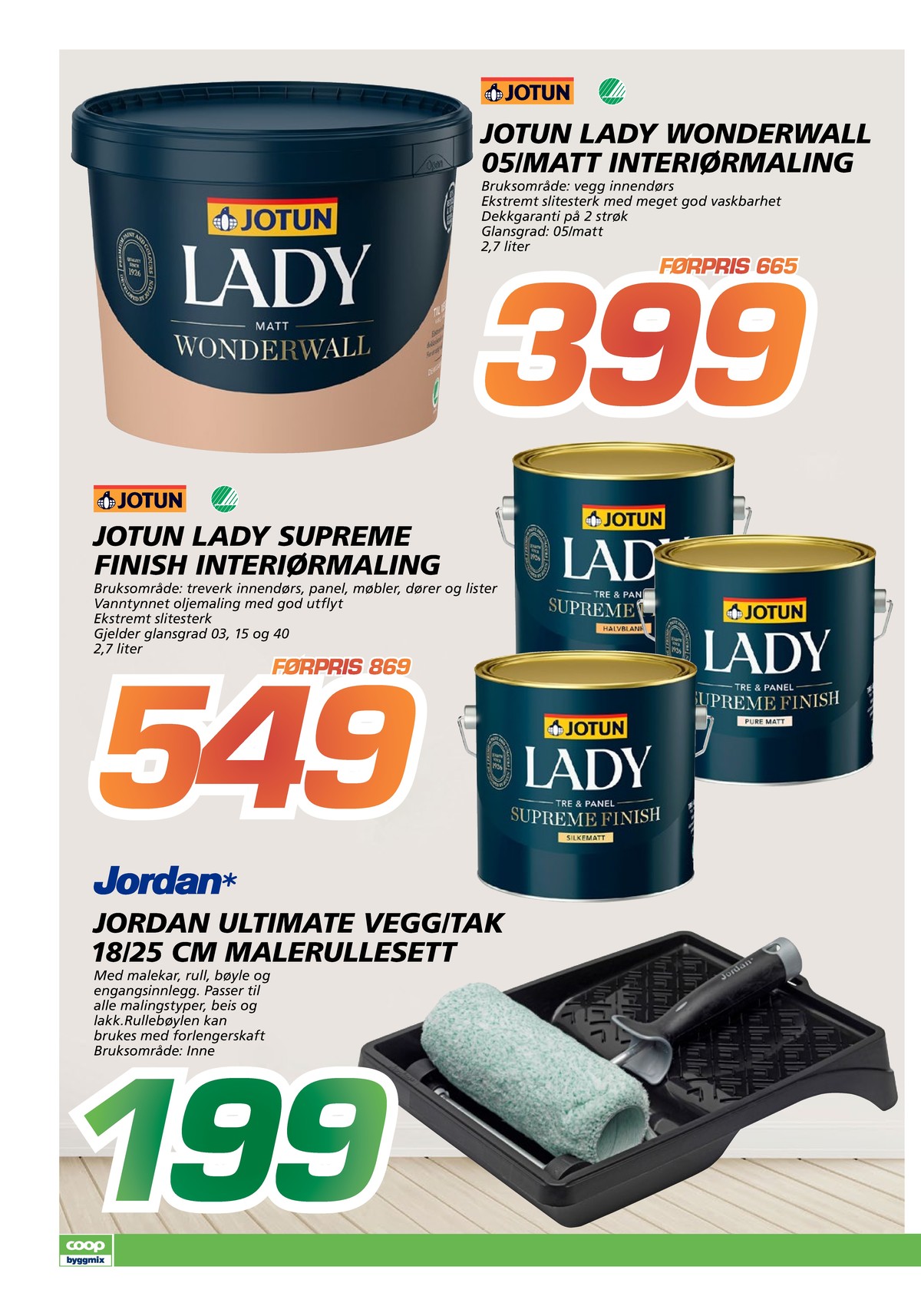 Se Coop Byggmix kundeavis for uge 10 på Tilbudsuken.no. Se gode tilbud på mange varer. Les kundeavisen her! Side 4