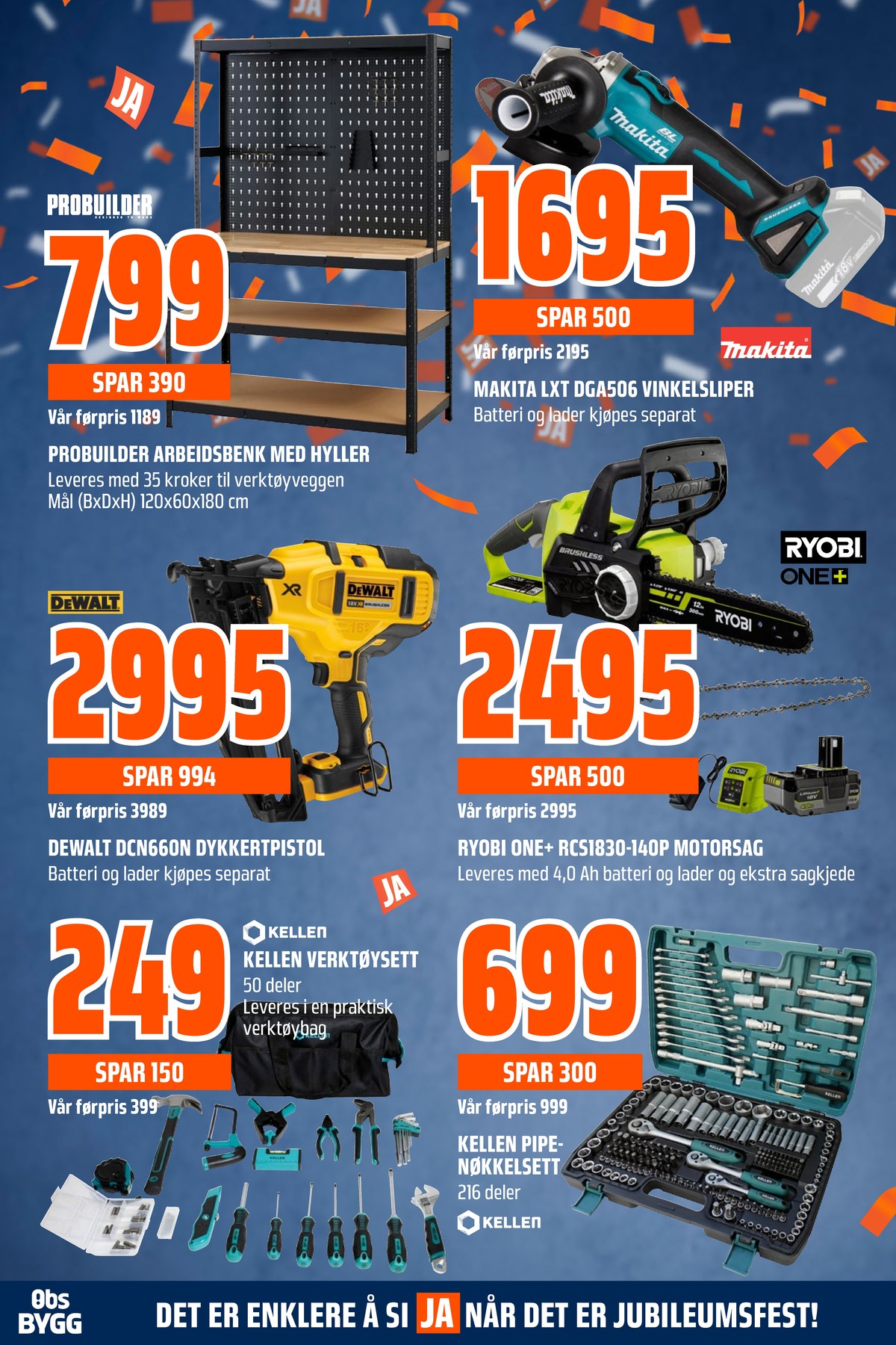 Se Coop Obs Bygg kundeavis for uge 10 på Tilbudsuken.no. Se gode tilbud på mange varer. Les kundeavisen her! Side 3