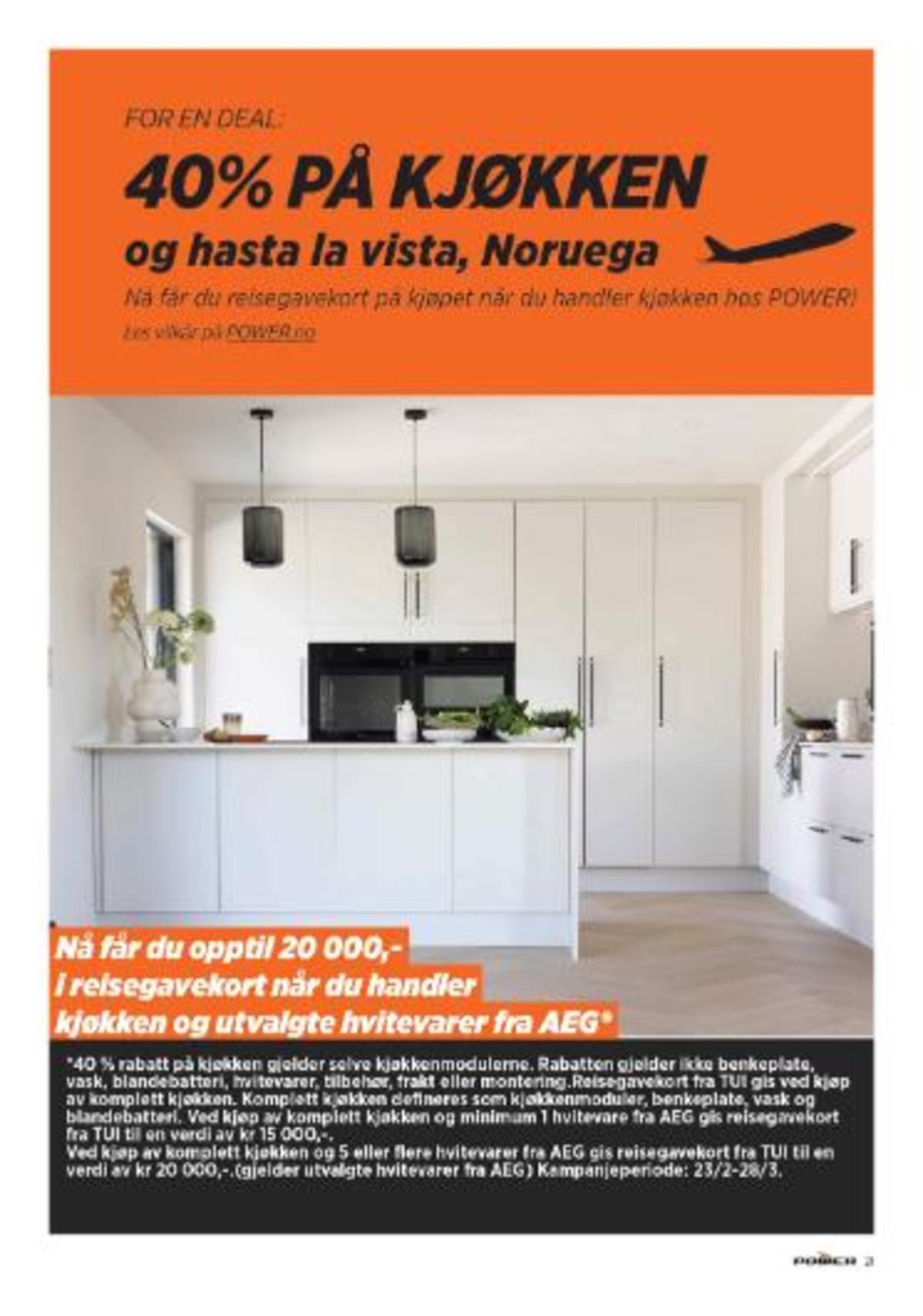 Se Power kundeavis for uge 10 på Tilbudsuken.no. Se gode tilbud på mange varer. Les kundeavisen her! Side 20