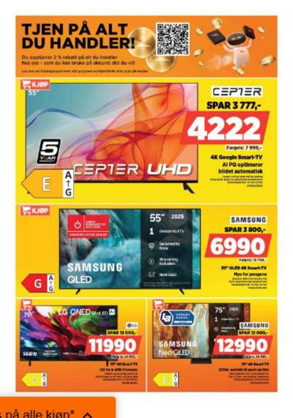 Se Power kundeavis for uge 10 på Tilbudsuken.no. Se gode tilbud på mange varer. Les kundeavisen her! Side 5