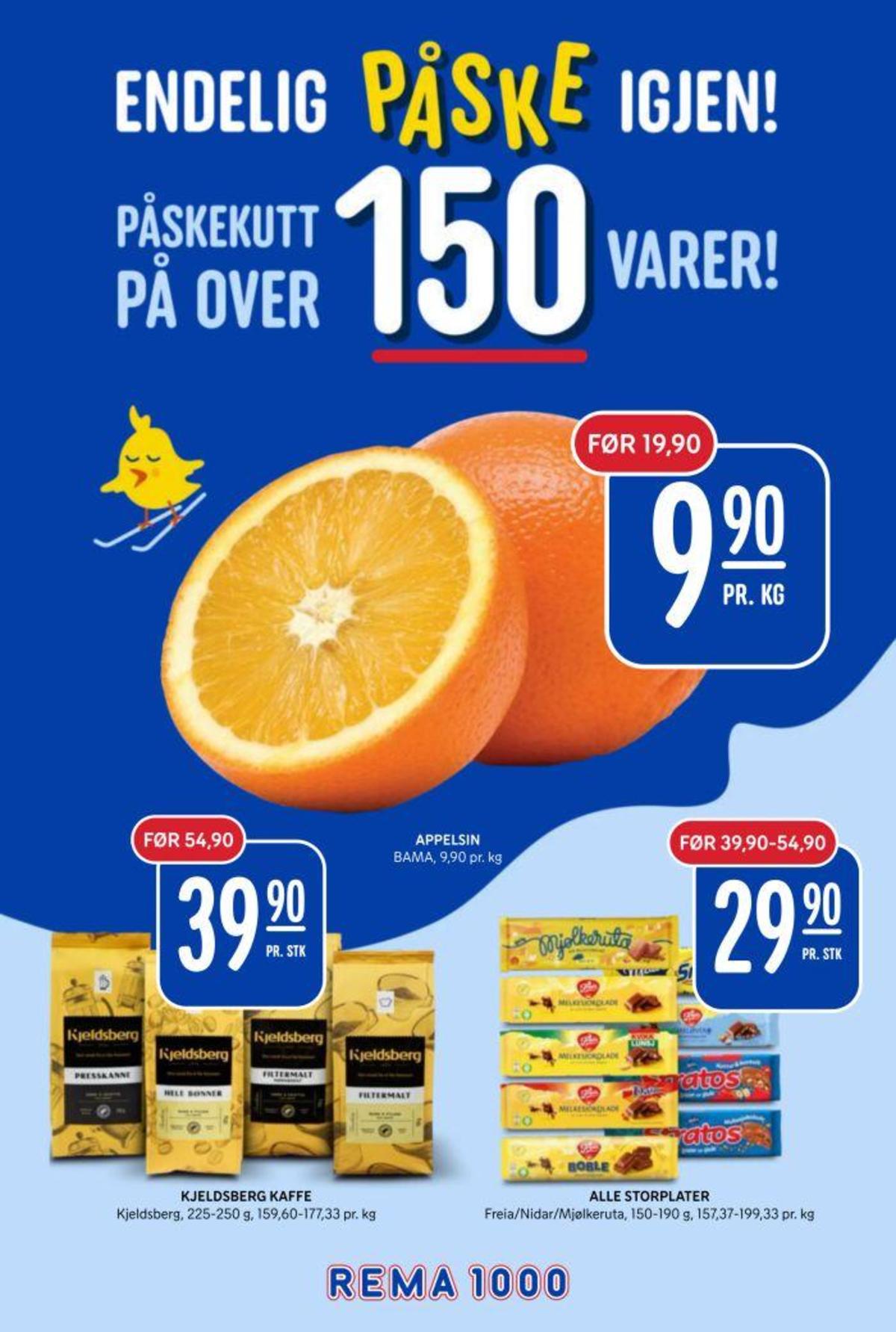 Se Rema 1000 kundeavis for uge 10 på Tilbudsuken.no. Se gode tilbud på mange varer. Les kundeavisen her! Side 1