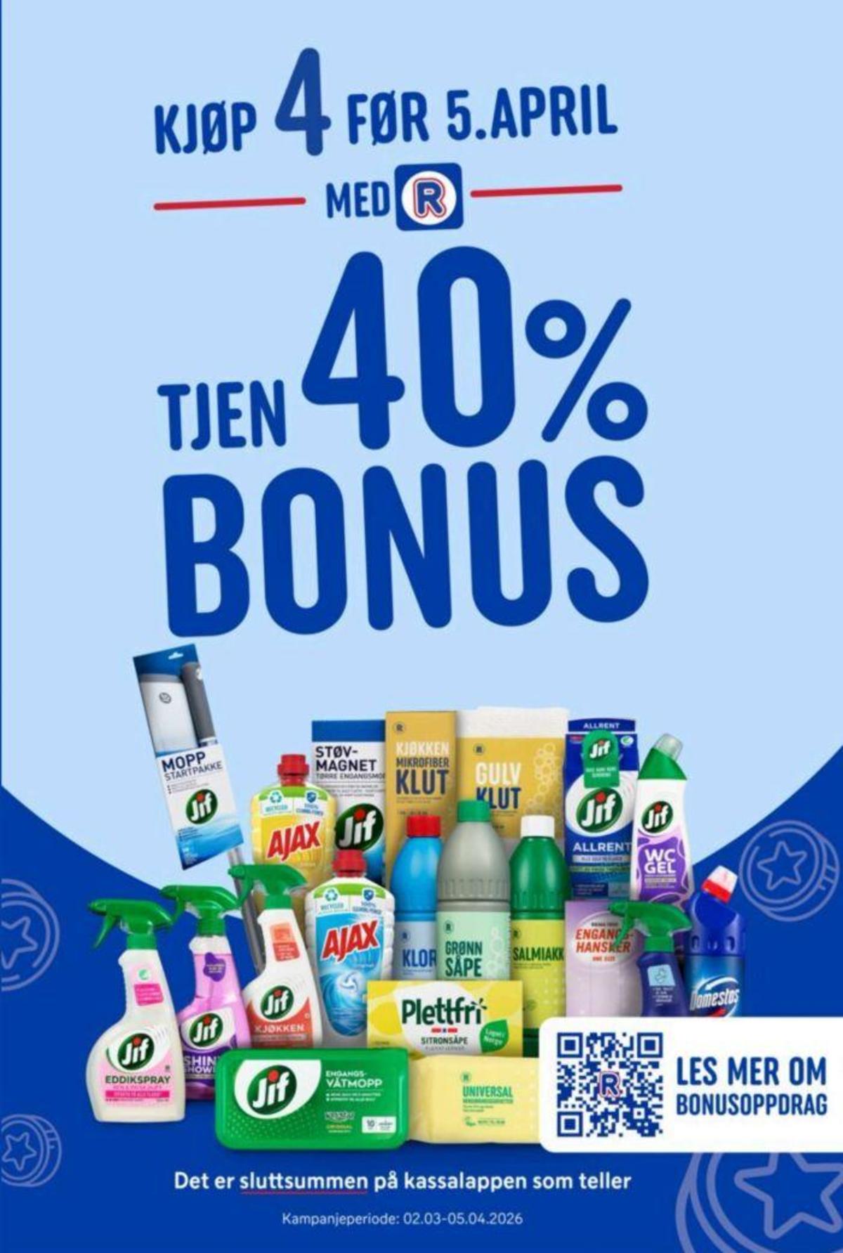 Se Rema 1000 kundeavis for uge 10 på Tilbudsuken.no. Se gode tilbud på mange varer. Les kundeavisen her! Side 18