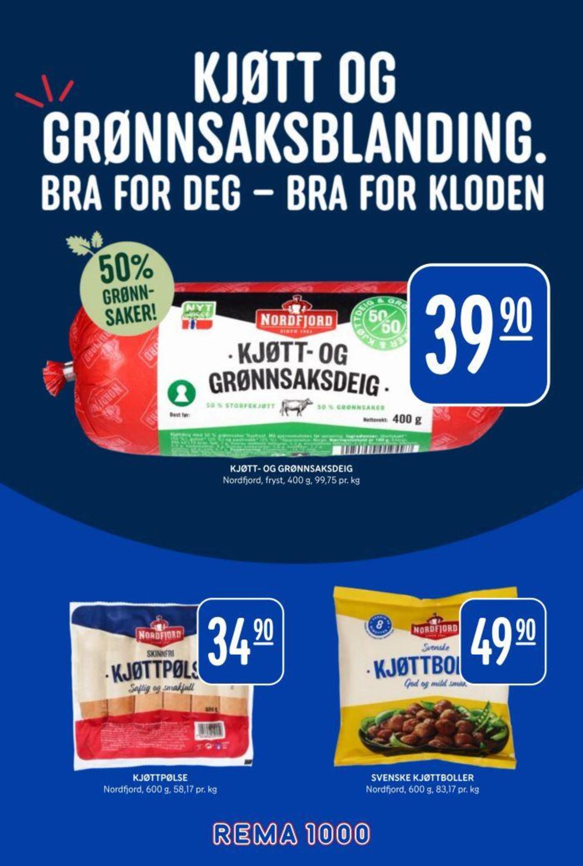 Se Rema 1000 kundeavis for uge 10 på Tilbudsuken.no. Se gode tilbud på mange varer. Les kundeavisen her! Side 23