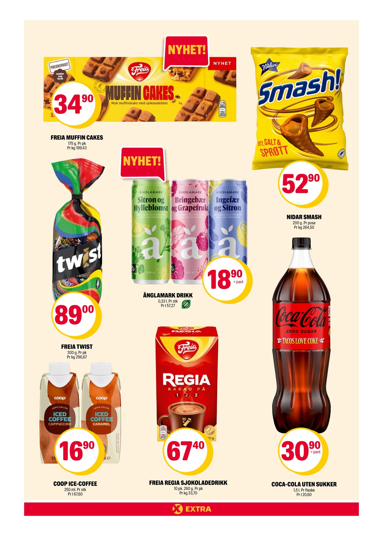 Se Coop Extra kundeavis for uge 11 på Tilbudsuken.no. Se gode tilbud på mange varer. Les kundeavisen her! Side 12